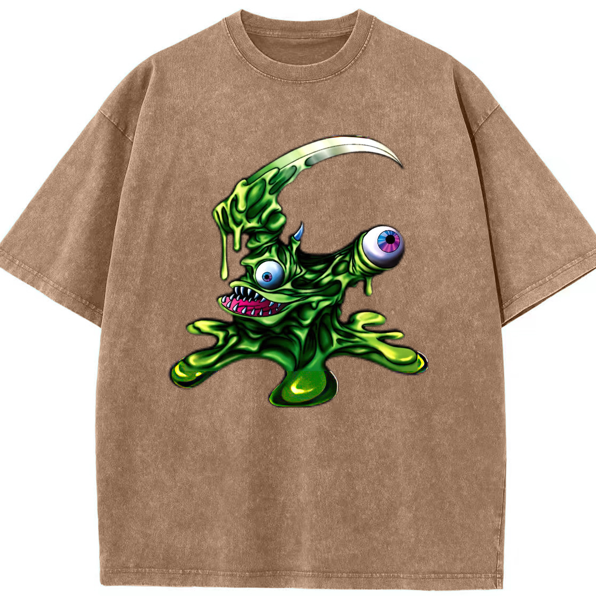 （画像用） 遊☆戯☆王 Yu-Gi-Oh! 綿100% ヴィンテージ風 半袖Tシャツ（フロントプリント）