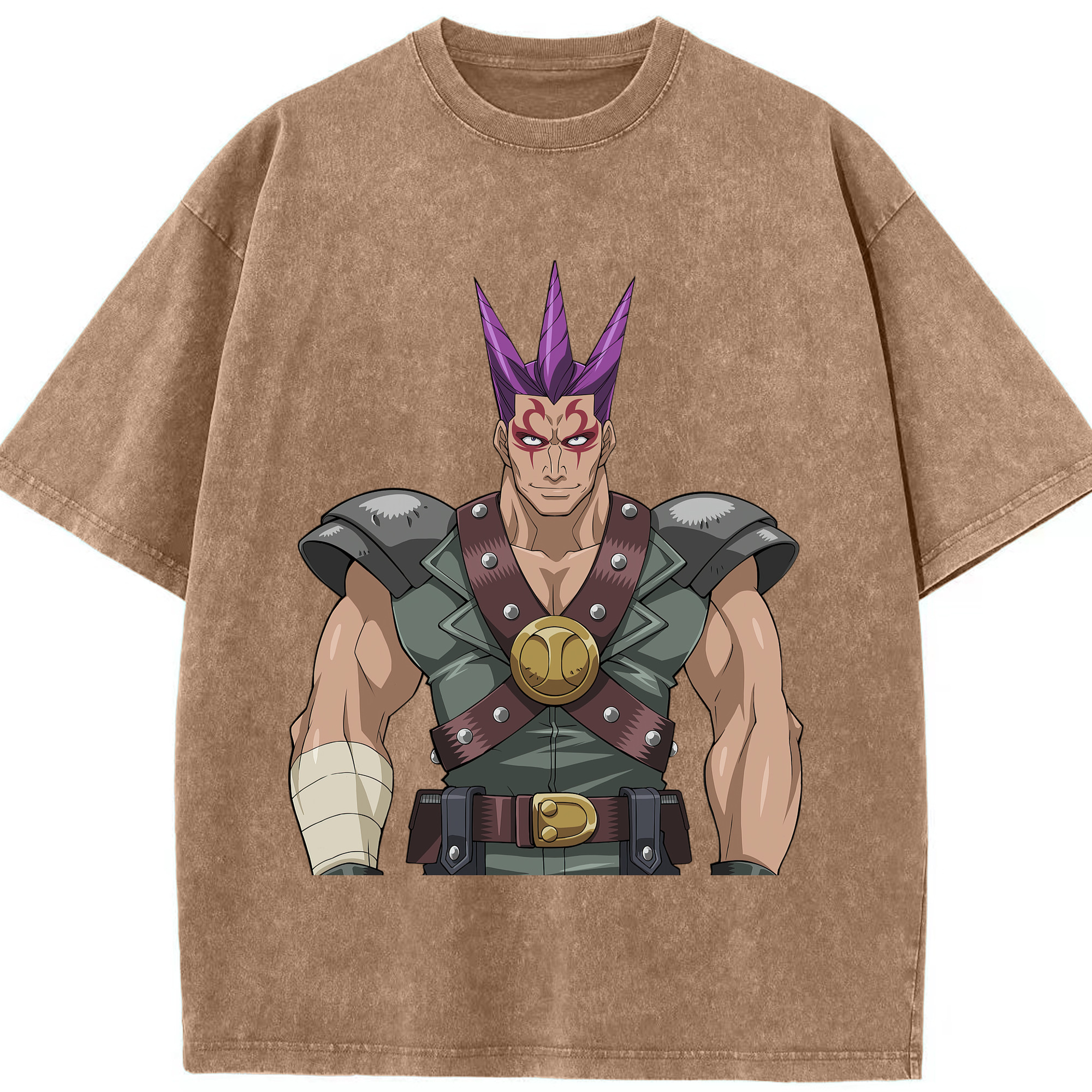 （画像用） 遊☆戯☆王 Yu-Gi-Oh! 綿100% ヴィンテージ風 半袖Tシャツ（フロントプリント）