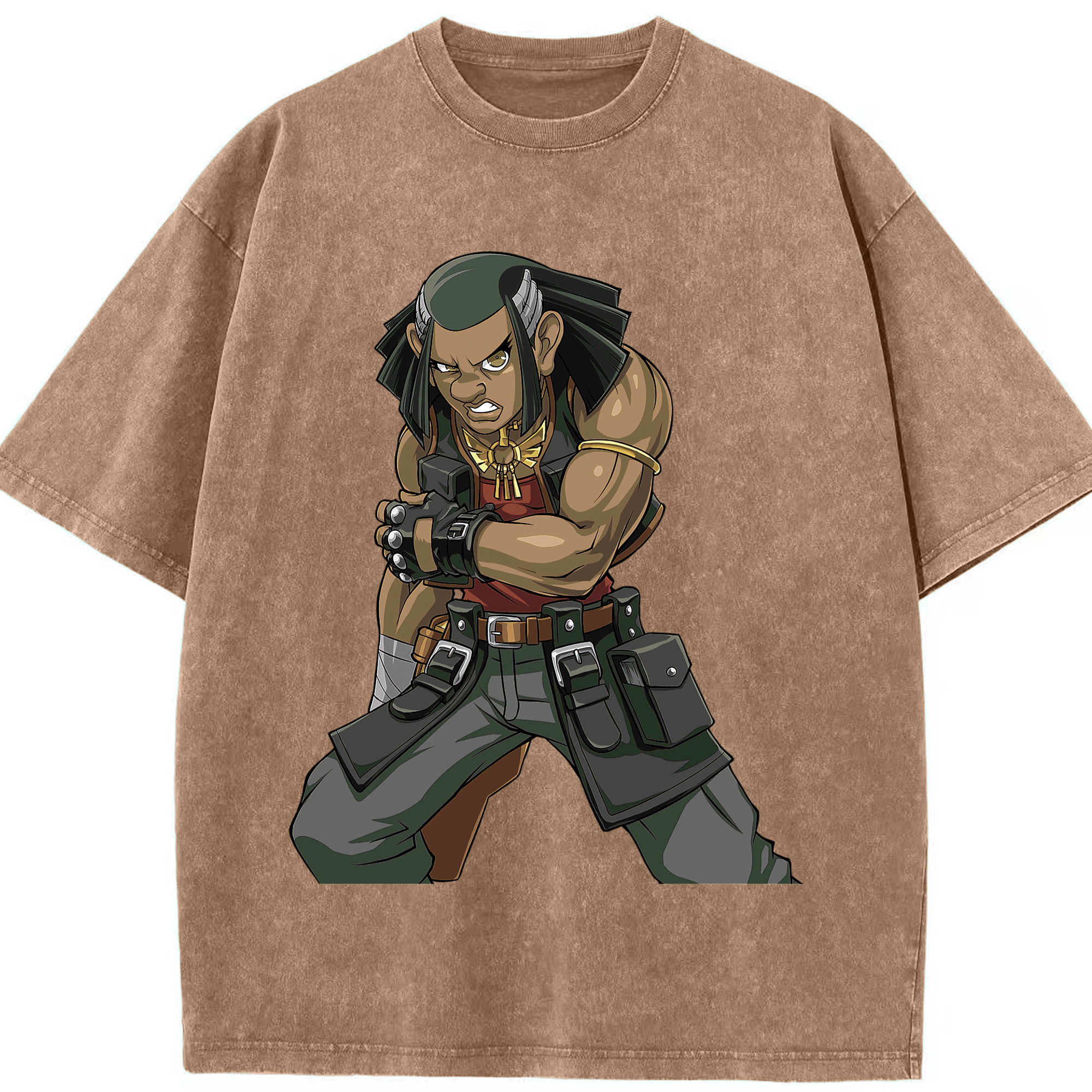 （画像用） 遊☆戯☆王 Yu-Gi-Oh! 綿100% ヴィンテージ風 半袖Tシャツ（フロントプリント）