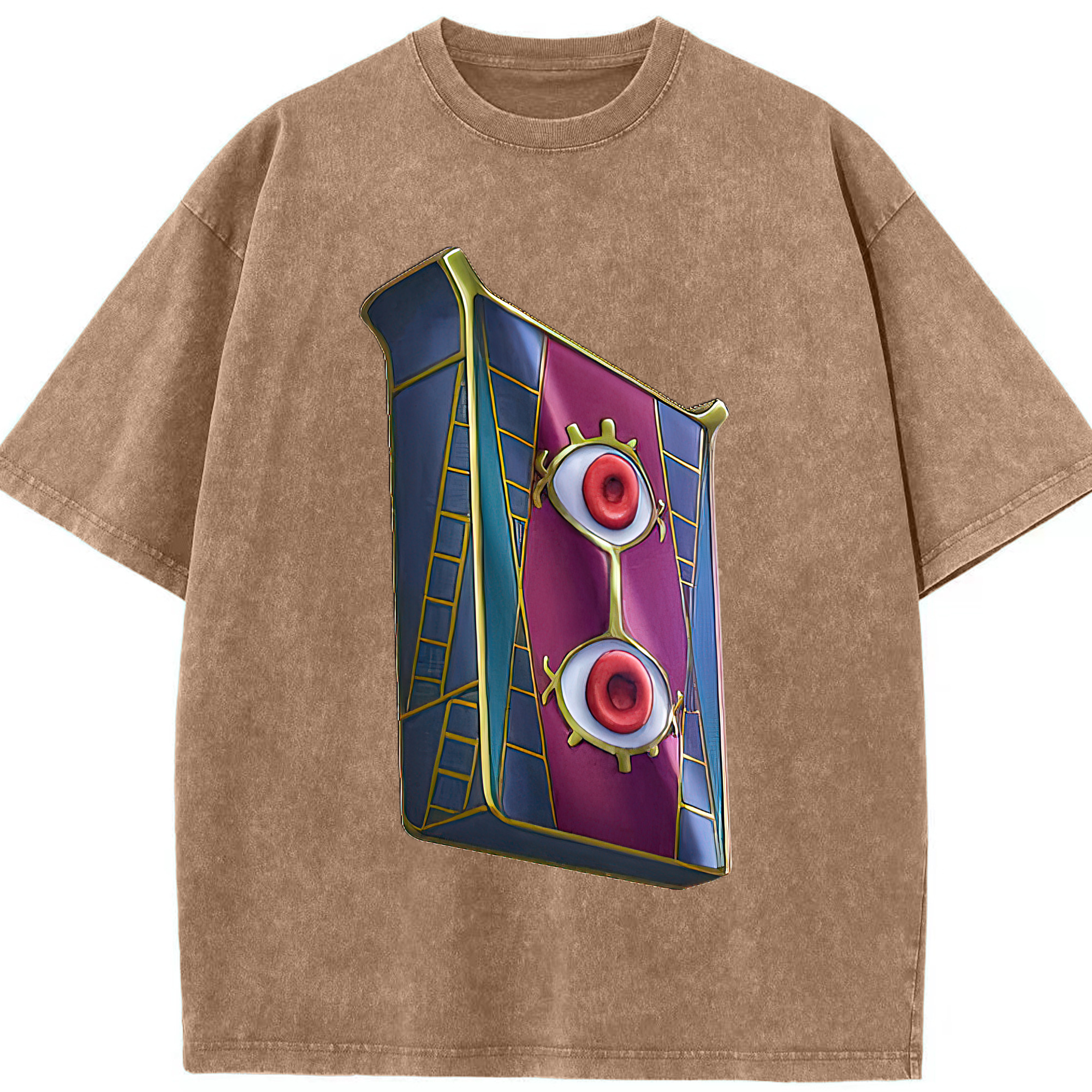 （画像用） 遊☆戯☆王 Yu-Gi-Oh! 綿100% ヴィンテージ風 半袖Tシャツ（フロントプリント）