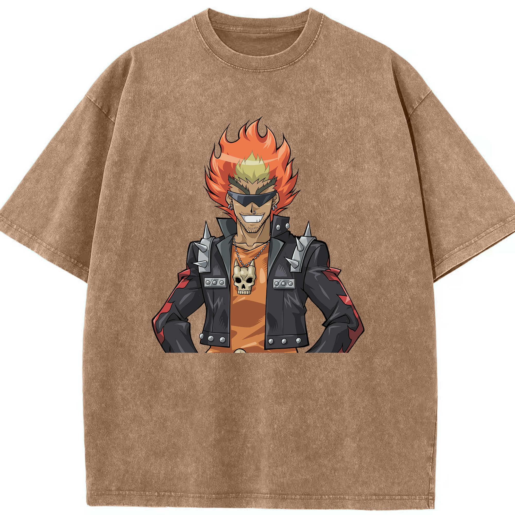 （画像用） 遊☆戯☆王 Yu-Gi-Oh! 綿100% ヴィンテージ風 半袖Tシャツ（フロントプリント）