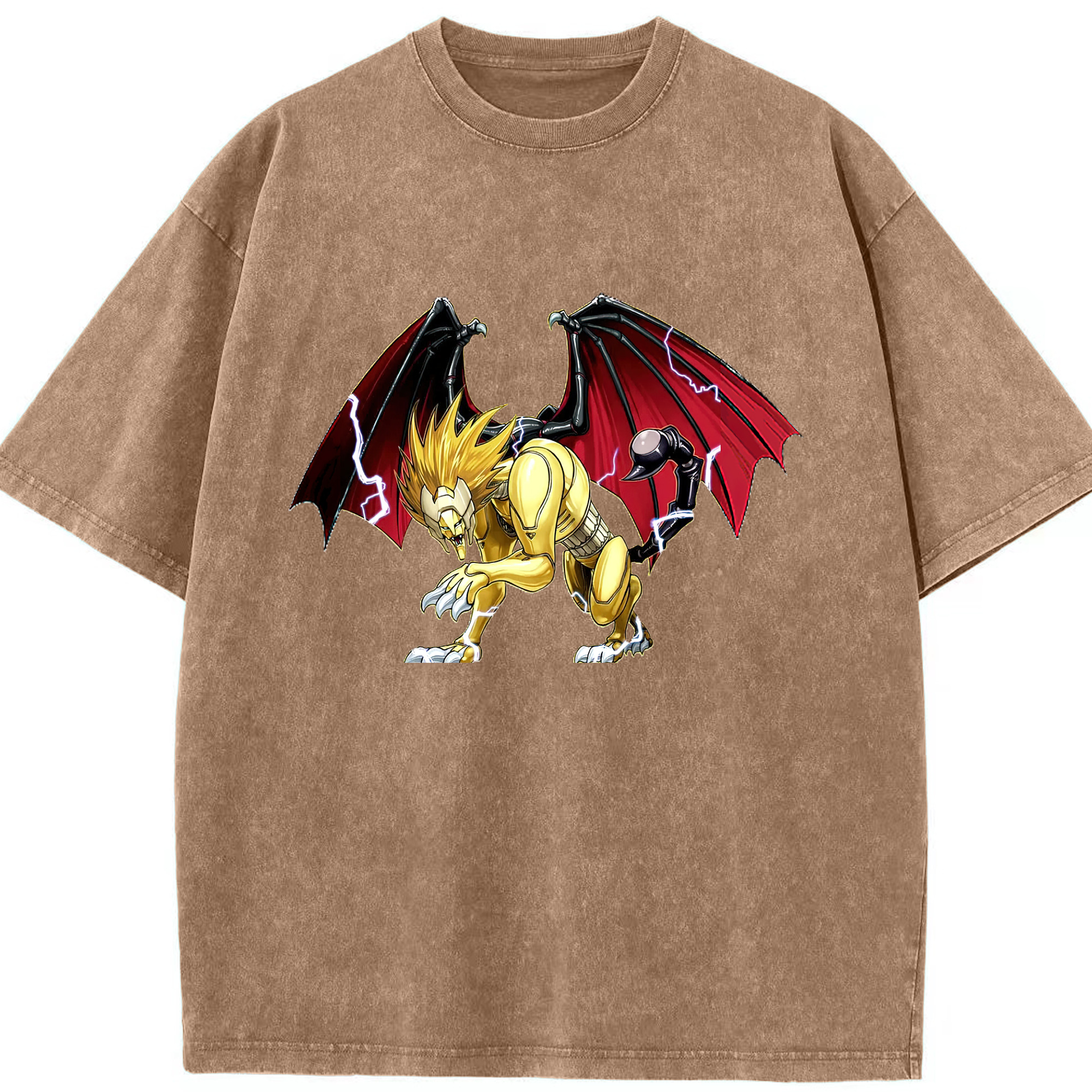 （画像用） 遊☆戯☆王 Yu-Gi-Oh! 綿100% ヴィンテージ風 半袖Tシャツ（フロントプリント）