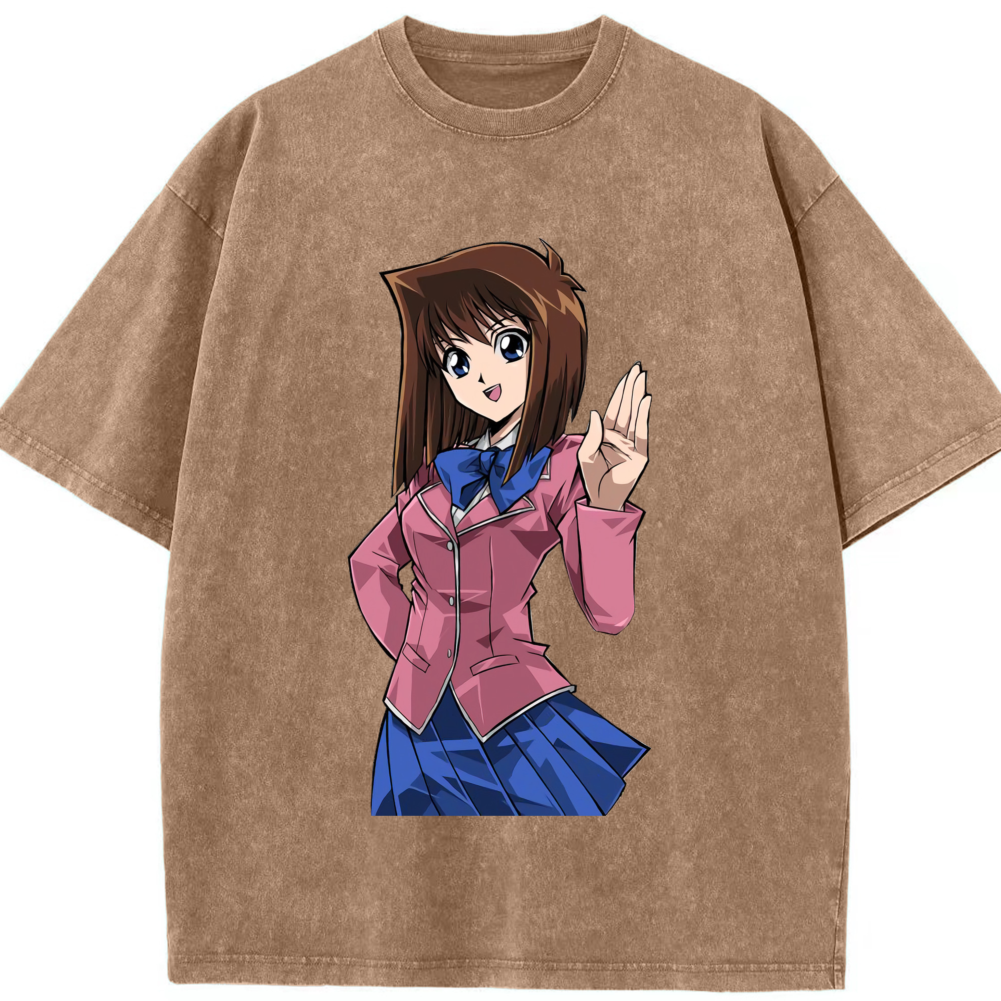 （画像用） 遊☆戯☆王 Yu-Gi-Oh! 綿100% ヴィンテージ風 半袖Tシャツ（フロントプリント）