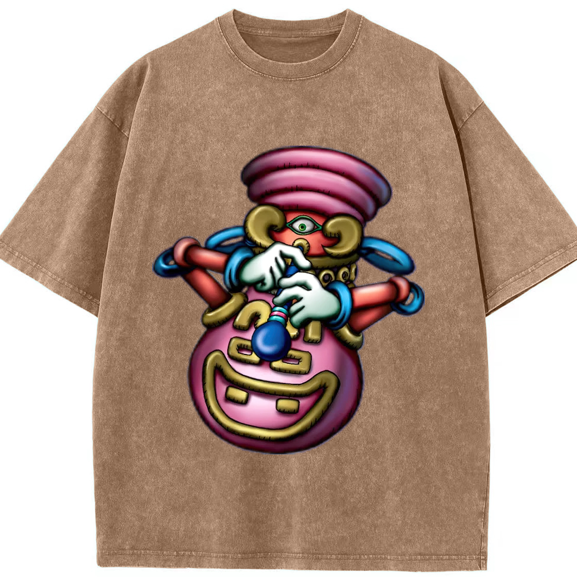 （画像用） 遊☆戯☆王 Yu-Gi-Oh! 綿100% ヴィンテージ風 半袖Tシャツ（フロントプリント）