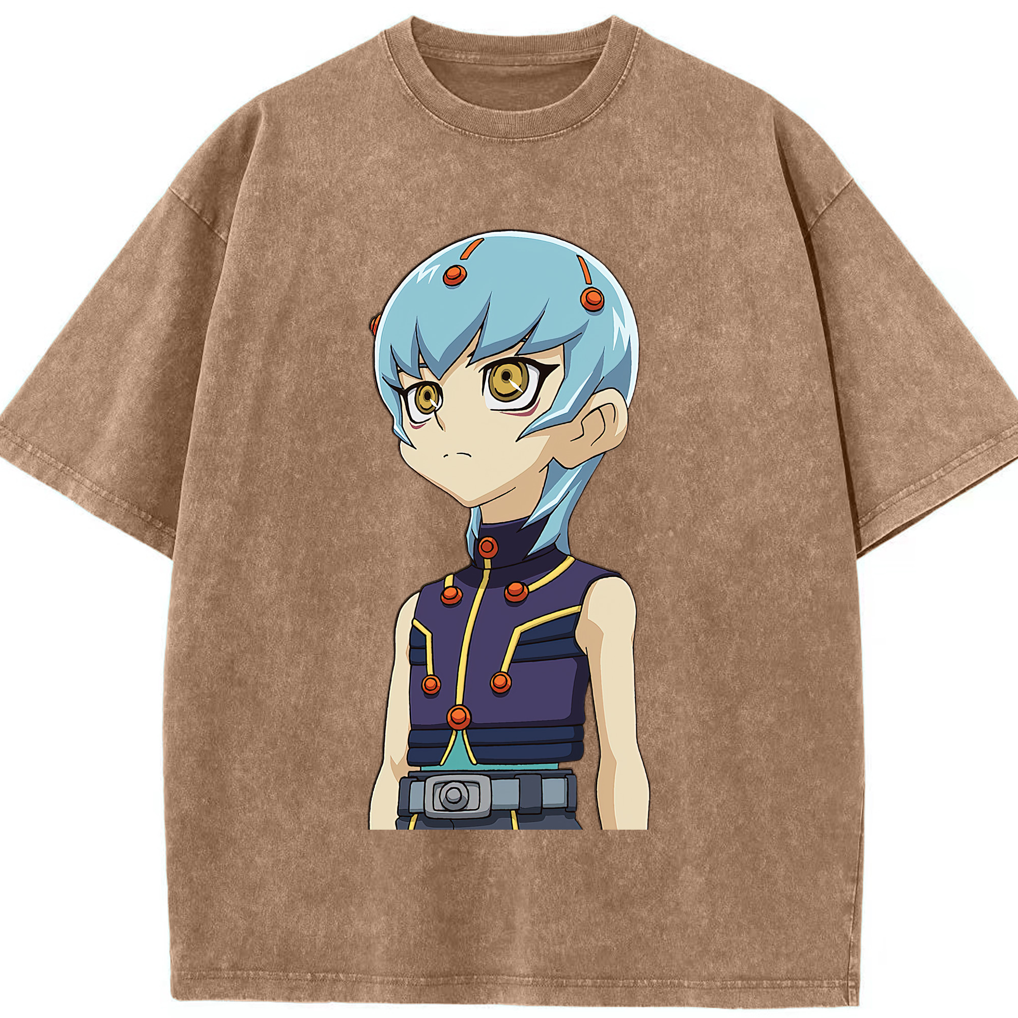 （画像用） 遊☆戯☆王 Yu-Gi-Oh! 綿100% ヴィンテージ風 半袖Tシャツ（フロントプリント）