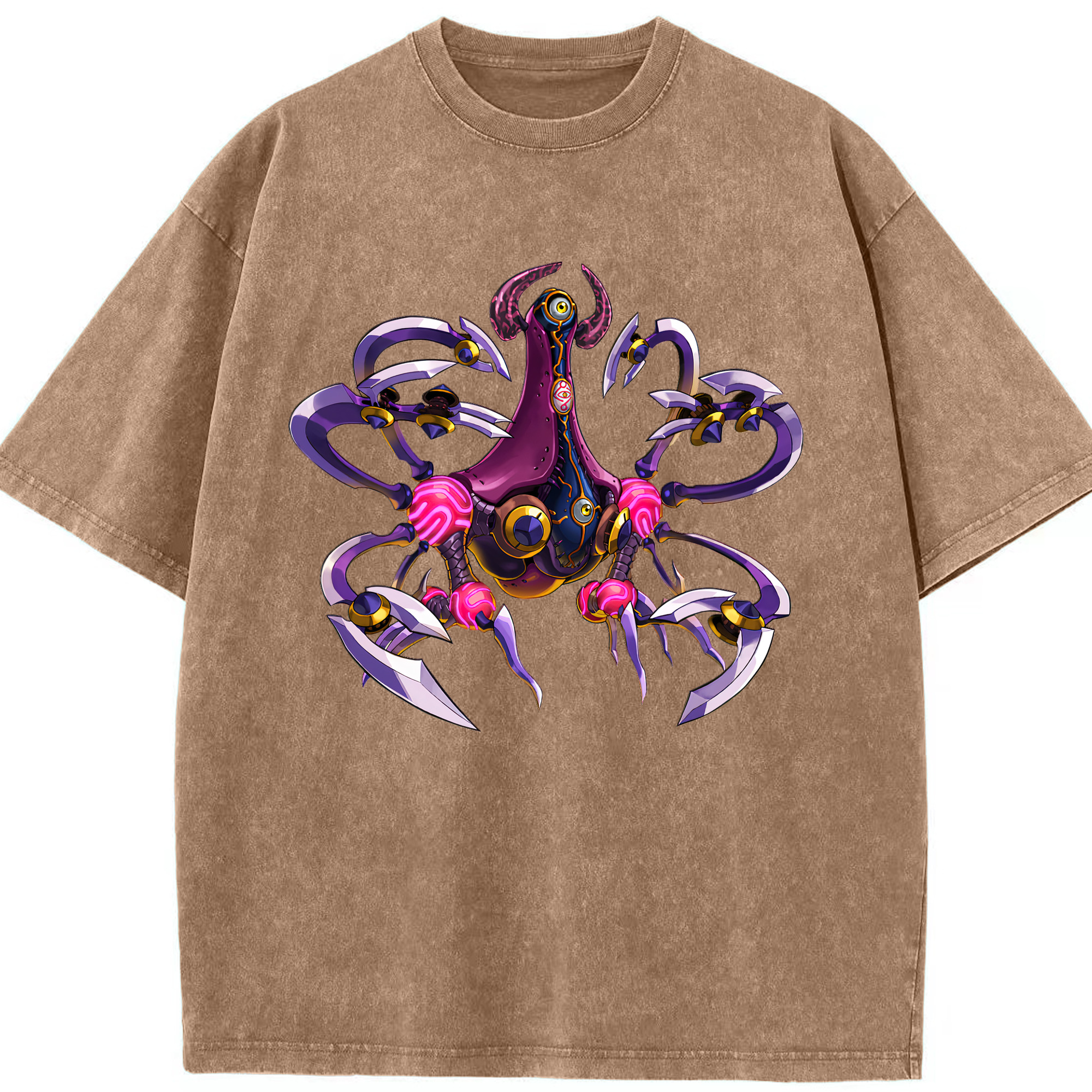 （画像用） 遊☆戯☆王 Yu-Gi-Oh! 綿100% ヴィンテージ風 半袖Tシャツ（フロントプリント）