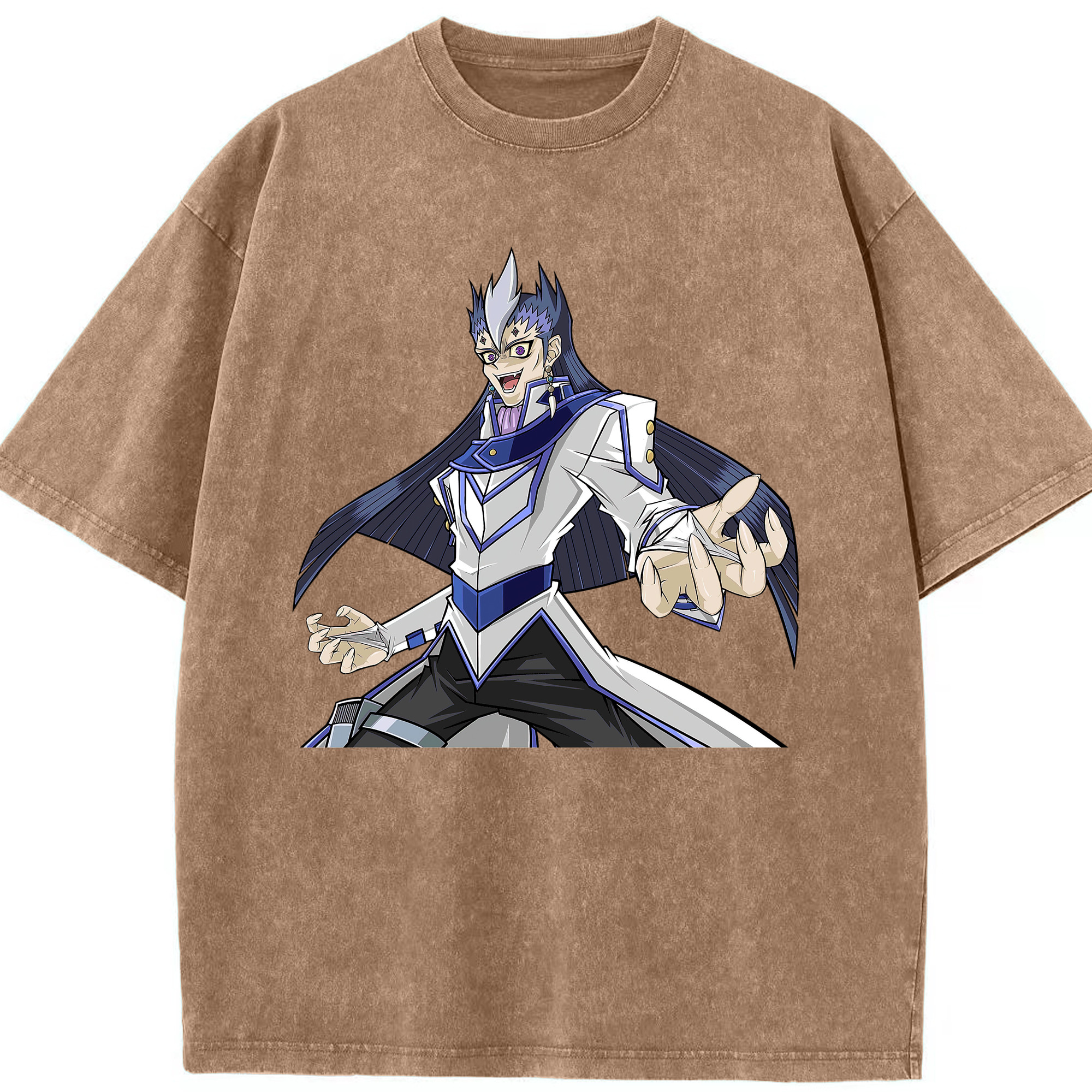 （画像用） 遊☆戯☆王 Yu-Gi-Oh! 綿100% ヴィンテージ風 半袖Tシャツ（フロントプリント）