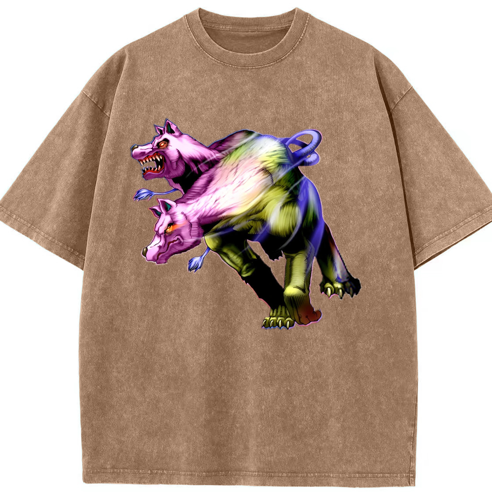 （画像用） 遊☆戯☆王 Yu-Gi-Oh! 綿100% ヴィンテージ風 半袖Tシャツ（フロントプリント）