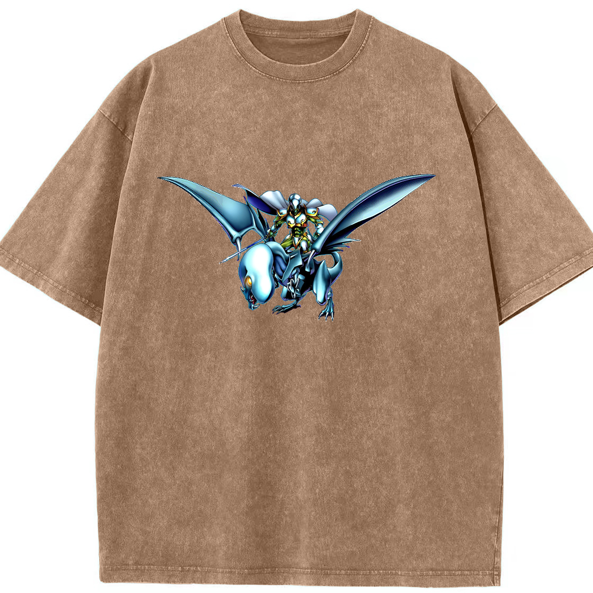 （画像用） 遊☆戯☆王 Yu-Gi-Oh! 綿100% ヴィンテージ風 半袖Tシャツ（フロントプリント）