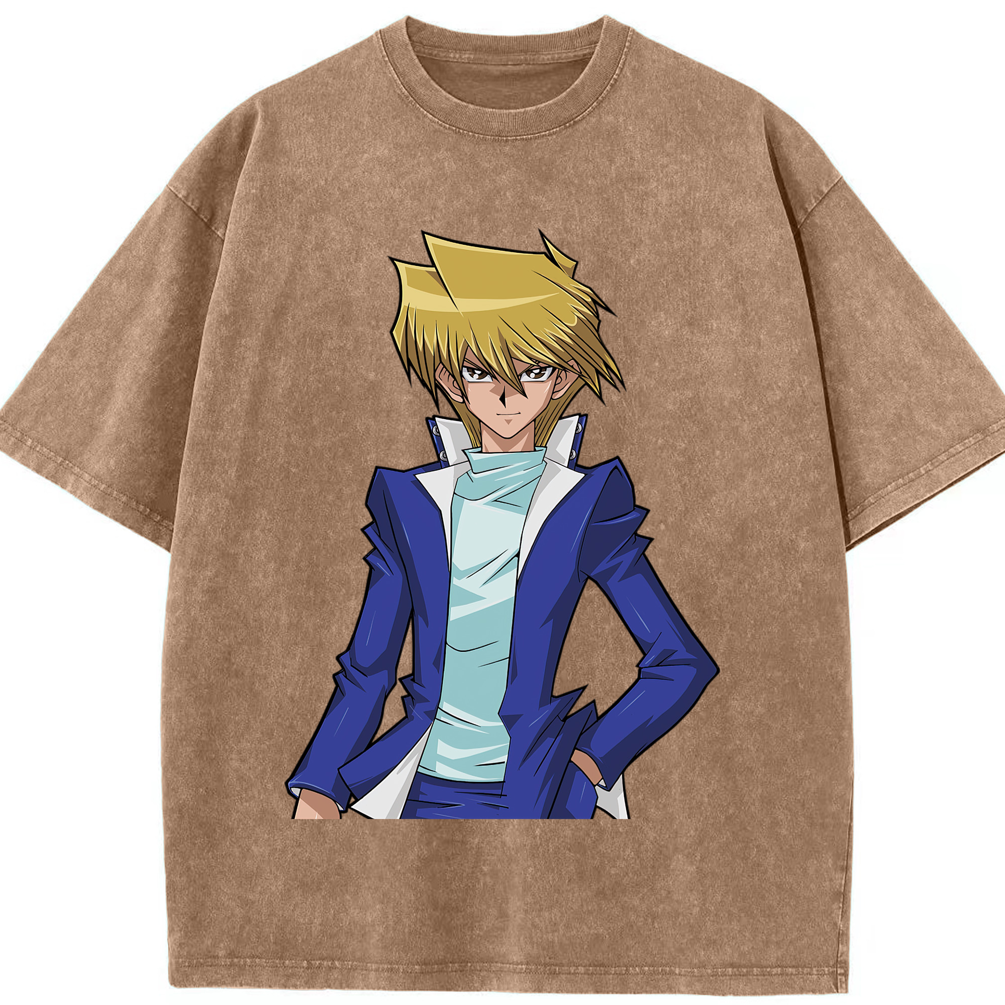 （画像用） 遊☆戯☆王 Yu-Gi-Oh! 綿100% ヴィンテージ風 半袖Tシャツ（フロントプリント）