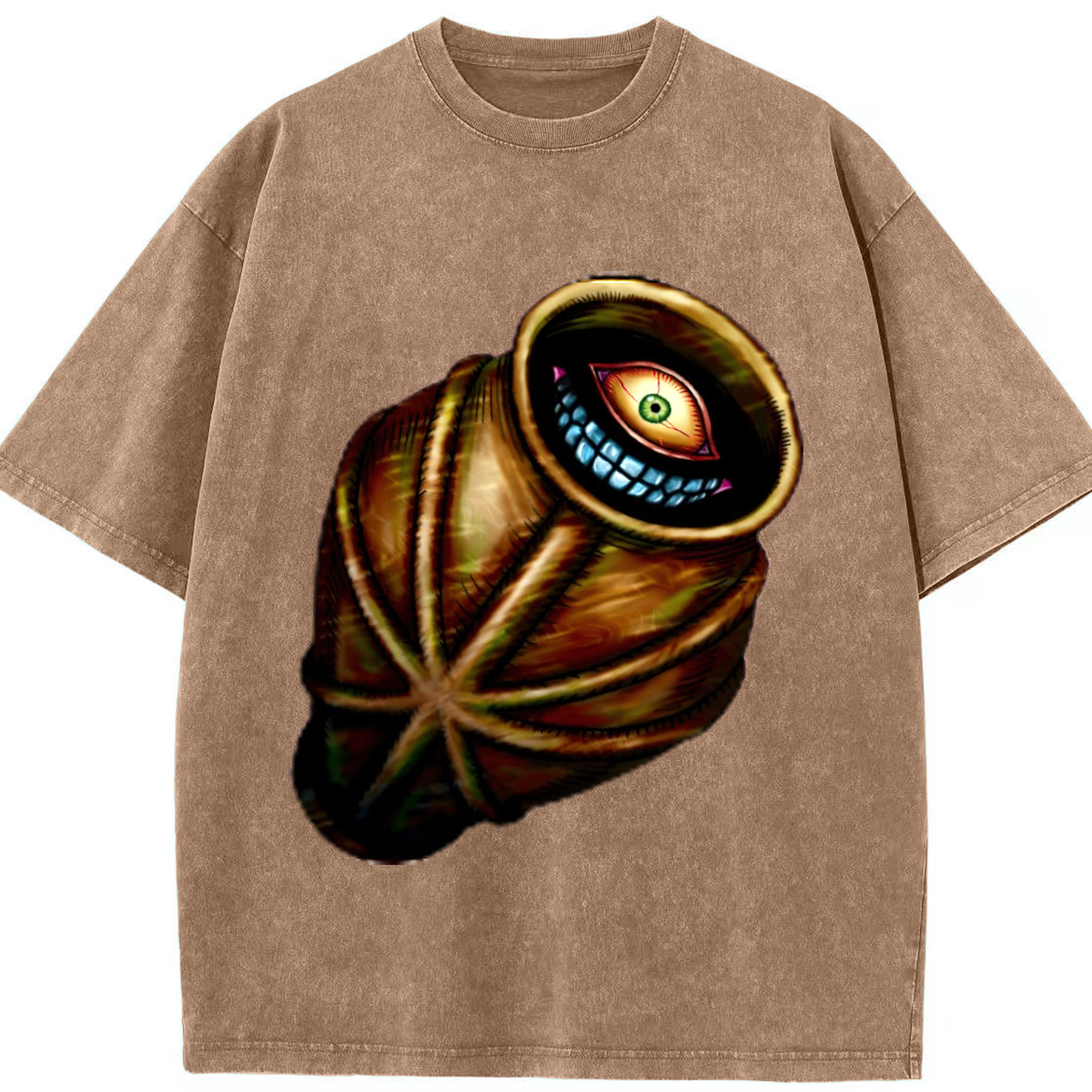 （画像用） 遊☆戯☆王 Yu-Gi-Oh! 綿100% ヴィンテージ風 半袖Tシャツ（フロントプリント）