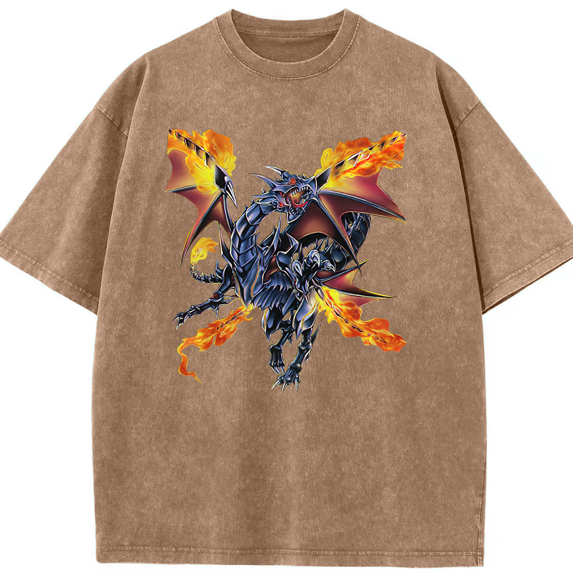 （画像用） 遊☆戯☆王 Yu-Gi-Oh! 綿100% ヴィンテージ風 半袖Tシャツ（フロントプリント）