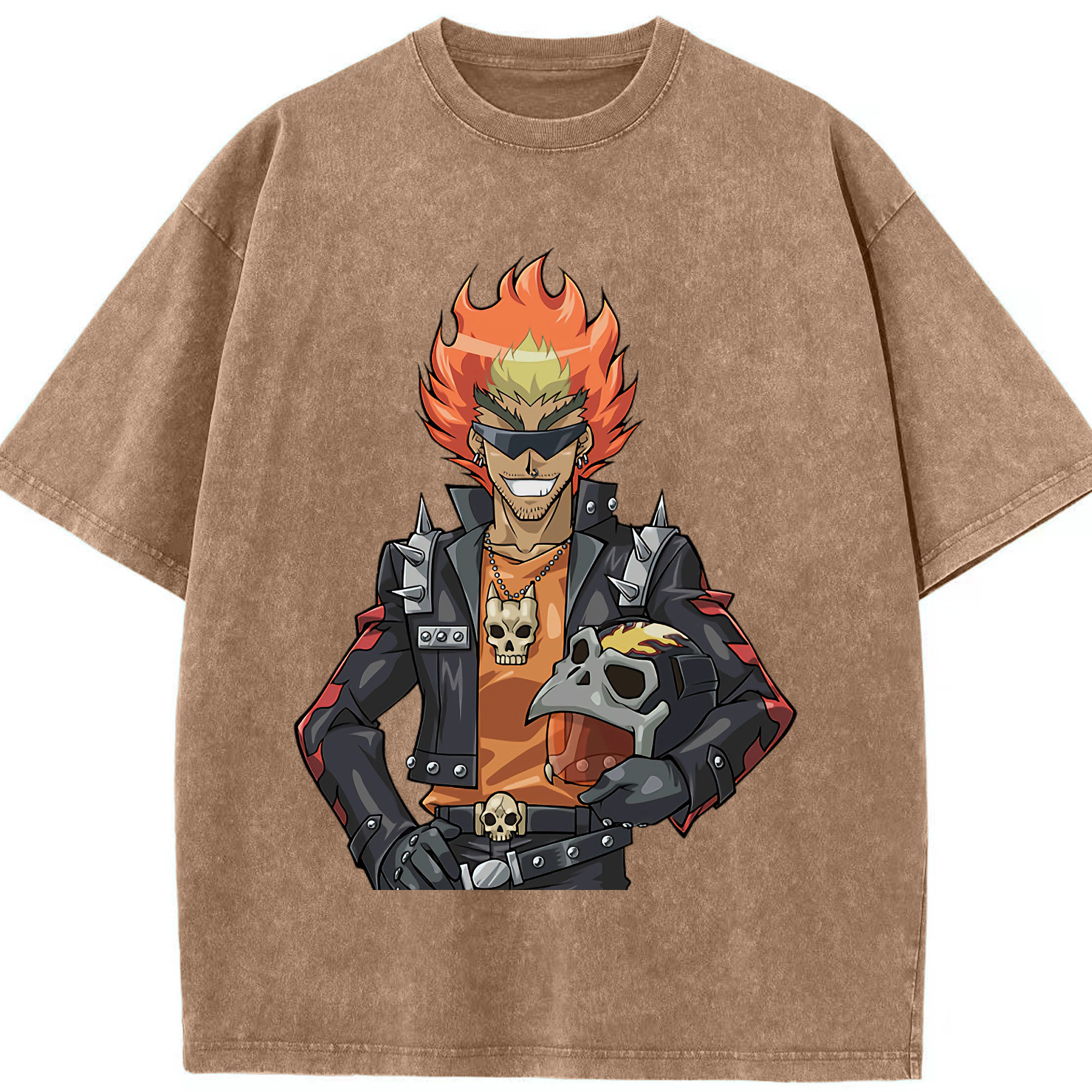 （画像用） 遊☆戯☆王 Yu-Gi-Oh! 綿100% ヴィンテージ風 半袖Tシャツ（フロントプリント）