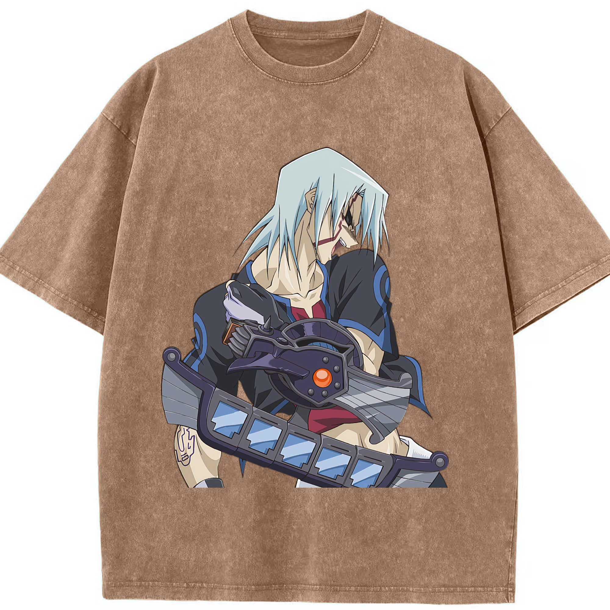 （画像用） 遊☆戯☆王 Yu-Gi-Oh! 綿100% ヴィンテージ風 半袖Tシャツ（フロントプリント）