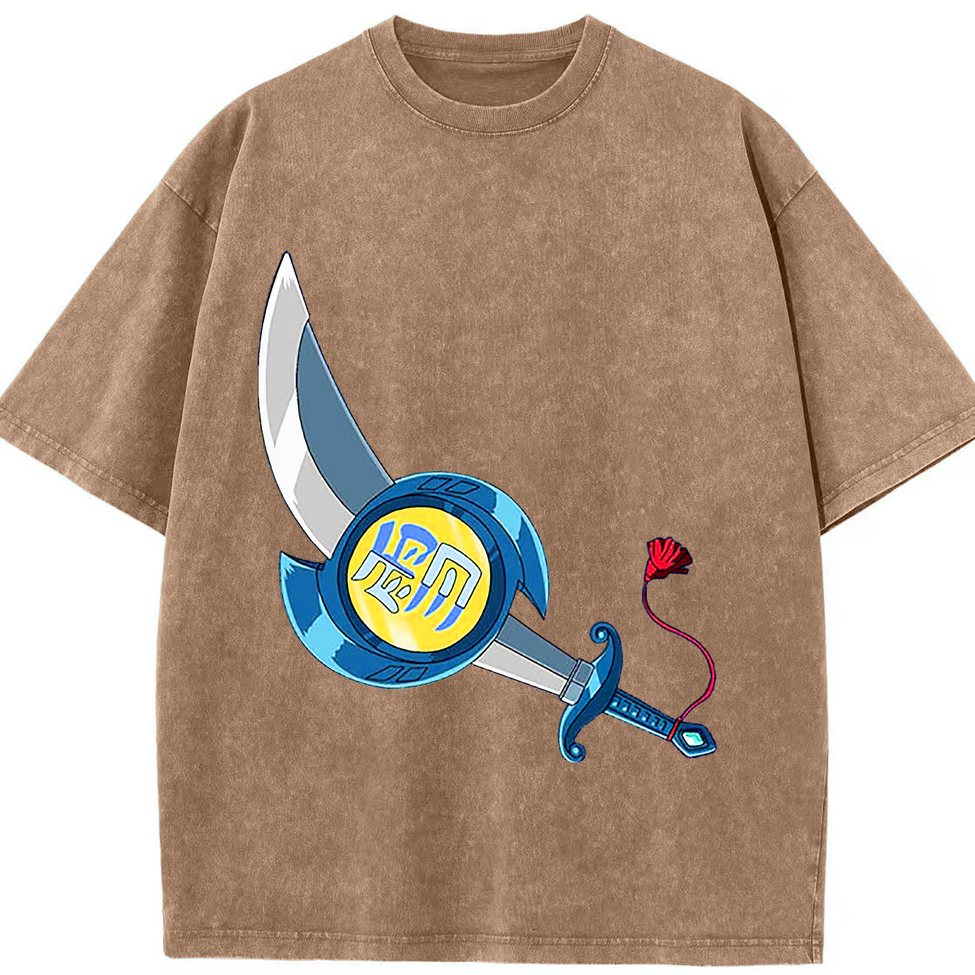 （画像用） 遊☆戯☆王 Yu-Gi-Oh! 綿100% ヴィンテージ風 半袖Tシャツ（フロントプリント）