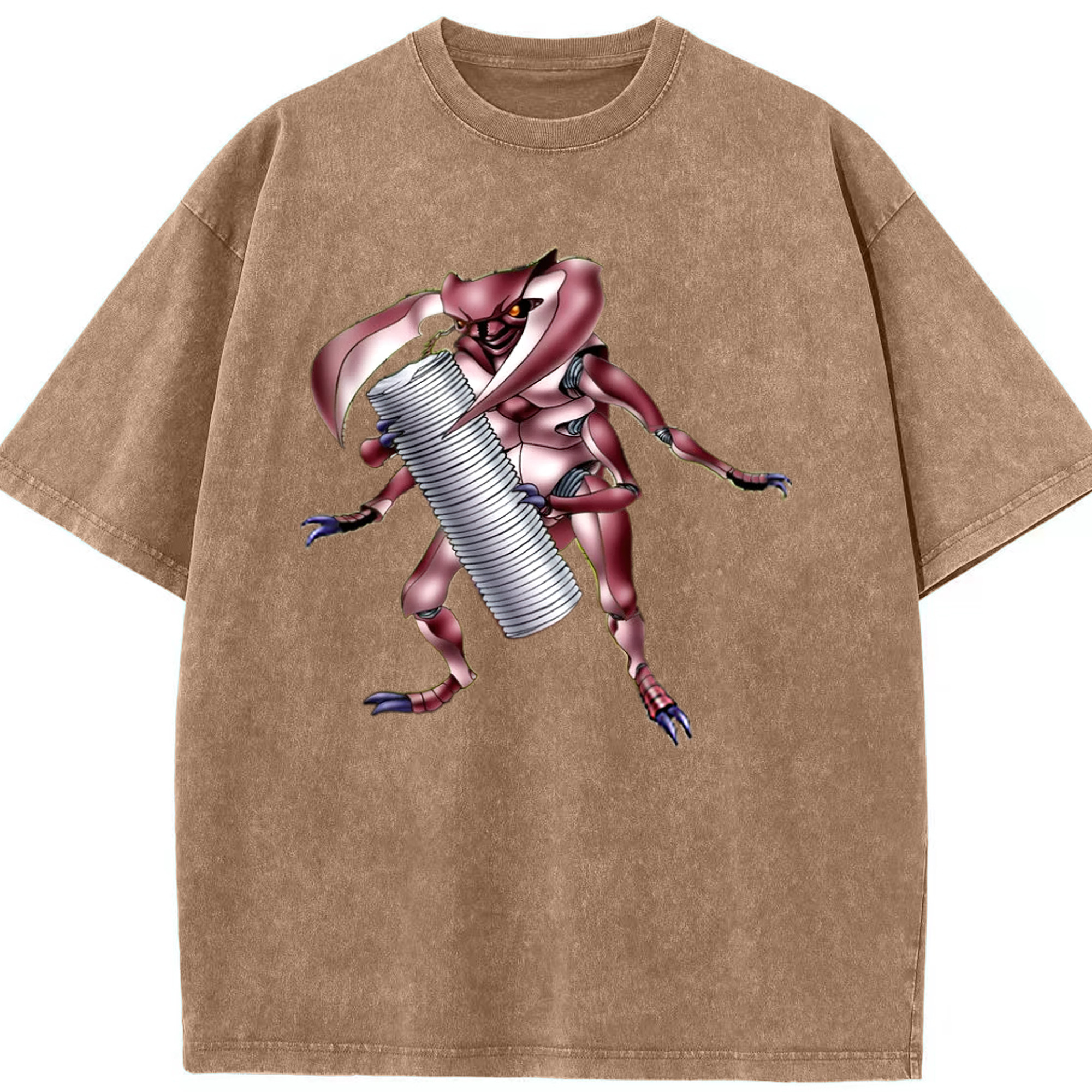 （画像用） 遊☆戯☆王 Yu-Gi-Oh! 綿100% ヴィンテージ風 半袖Tシャツ（フロントプリント）