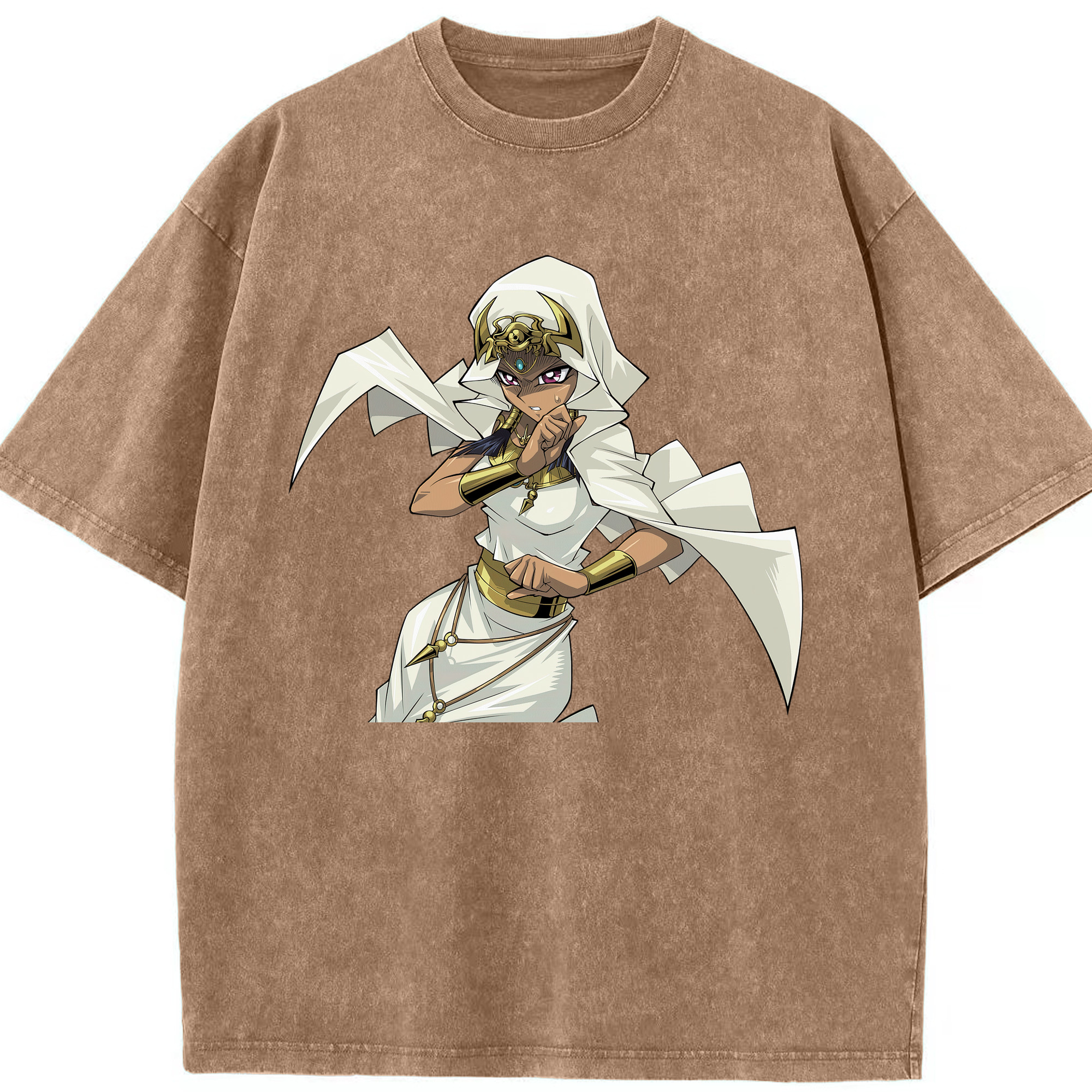 （画像用） 遊☆戯☆王 Yu-Gi-Oh! 綿100% ヴィンテージ風 半袖Tシャツ（フロントプリント）
