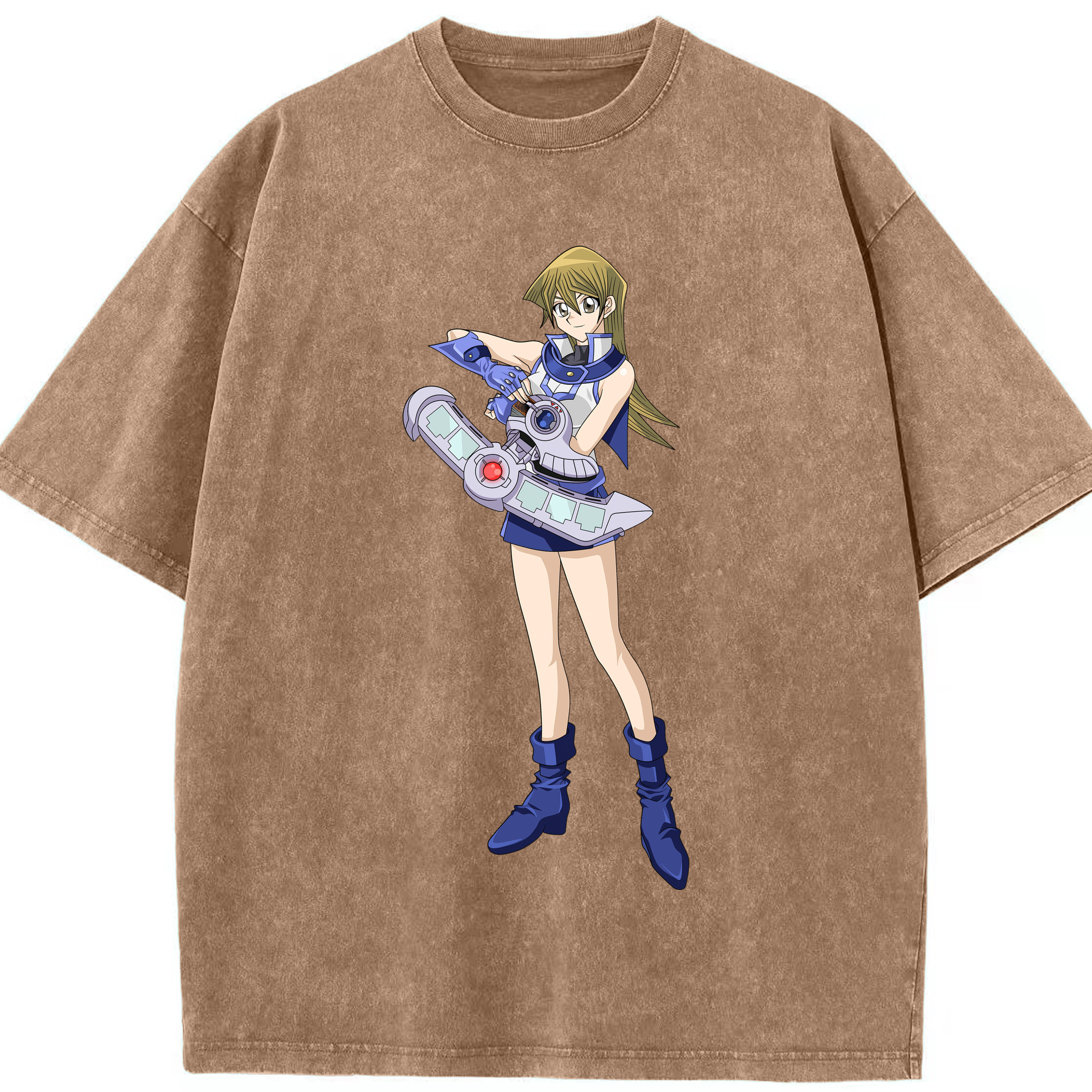 （画像用） 遊☆戯☆王 Yu-Gi-Oh! 綿100% ヴィンテージ風 半袖Tシャツ（フロントプリント）