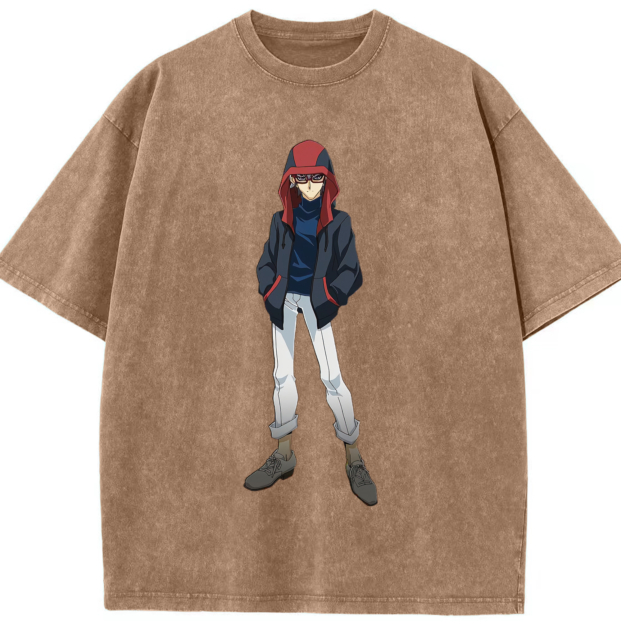 （画像用） 遊☆戯☆王 Yu-Gi-Oh! 綿100% ヴィンテージ風 半袖Tシャツ（フロントプリント）