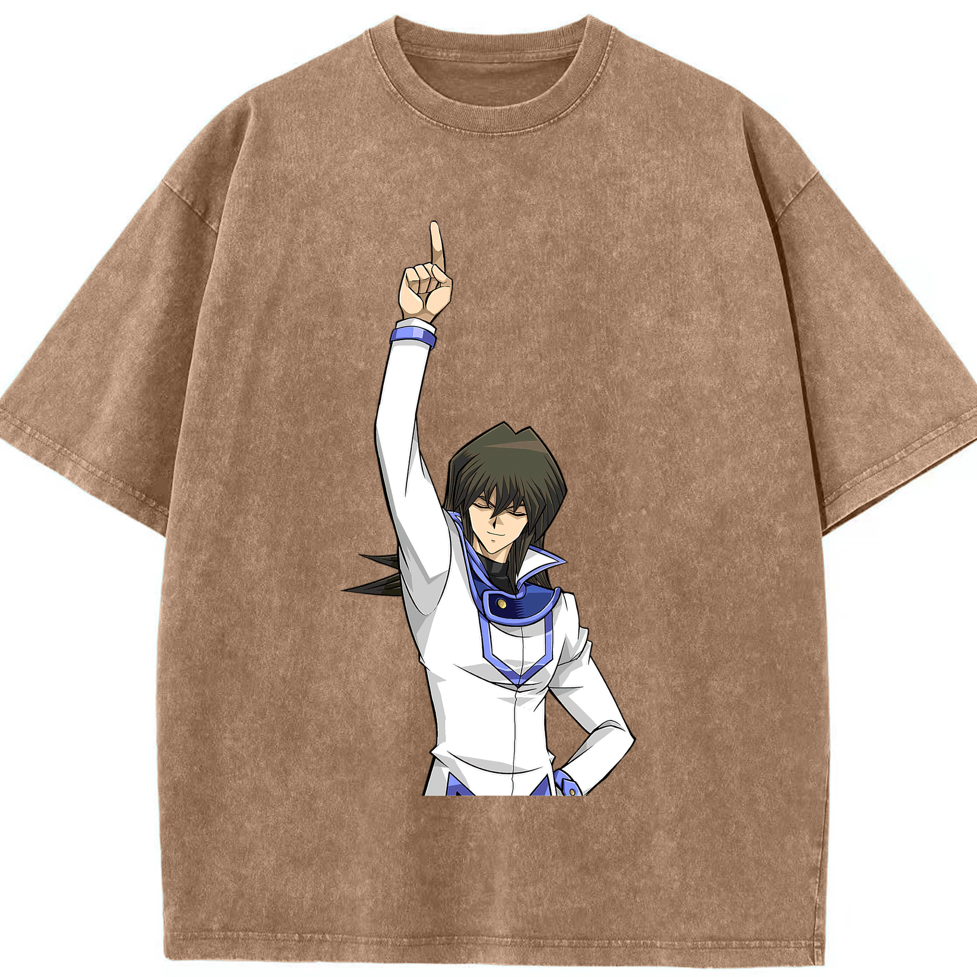（画像用） 遊☆戯☆王 Yu-Gi-Oh! 綿100% ヴィンテージ風 半袖Tシャツ（フロントプリント）