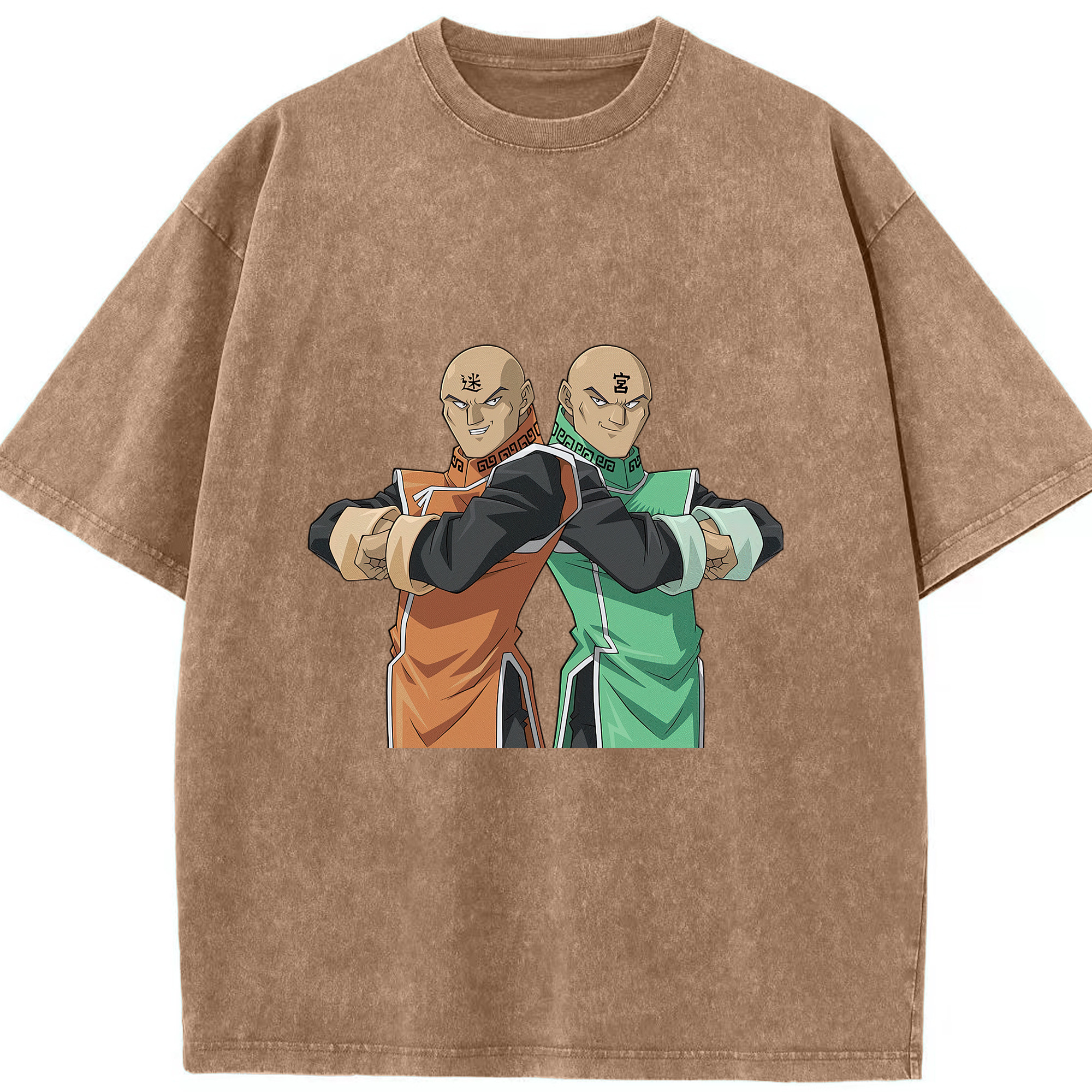 （画像用） 遊☆戯☆王 Yu-Gi-Oh! 綿100% ヴィンテージ風 半袖Tシャツ（フロントプリント）