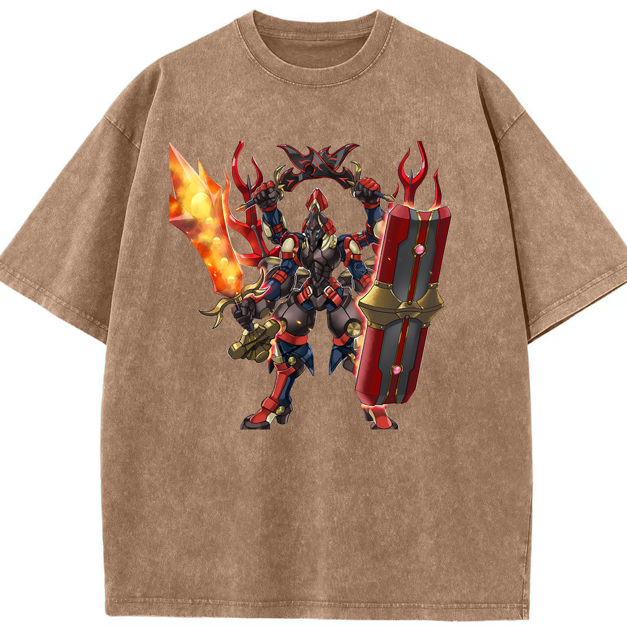 （画像用） 遊☆戯☆王 Yu-Gi-Oh! 綿100% ヴィンテージ風 半袖Tシャツ（フロントプリント）