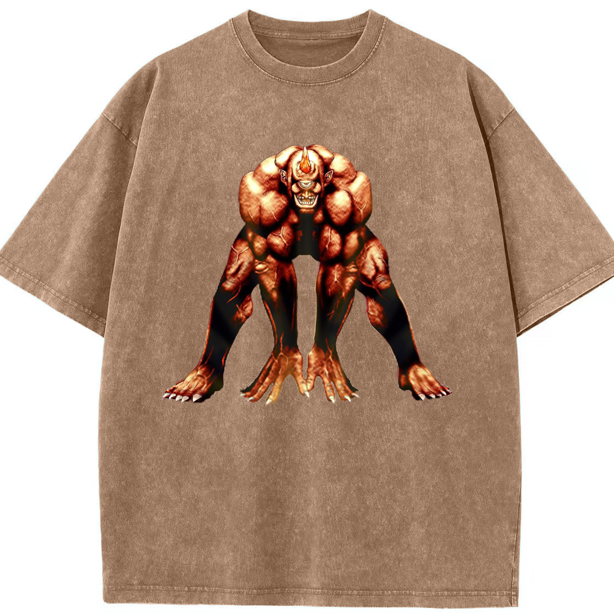 （画像用） 遊☆戯☆王 Yu-Gi-Oh! 綿100% ヴィンテージ風 半袖Tシャツ（フロントプリント）