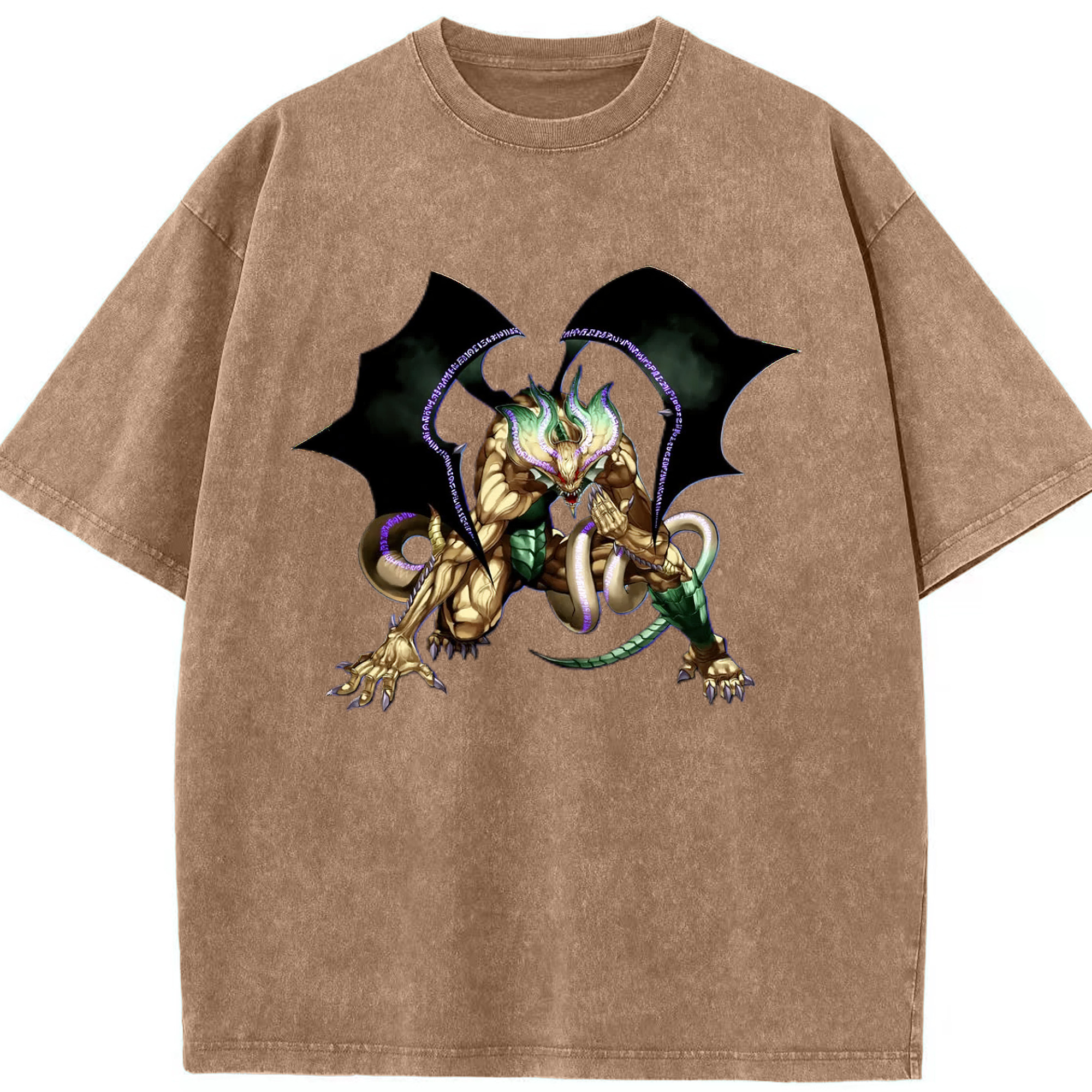（画像用） 遊☆戯☆王 Yu-Gi-Oh! 綿100% ヴィンテージ風 半袖Tシャツ（フロントプリント）