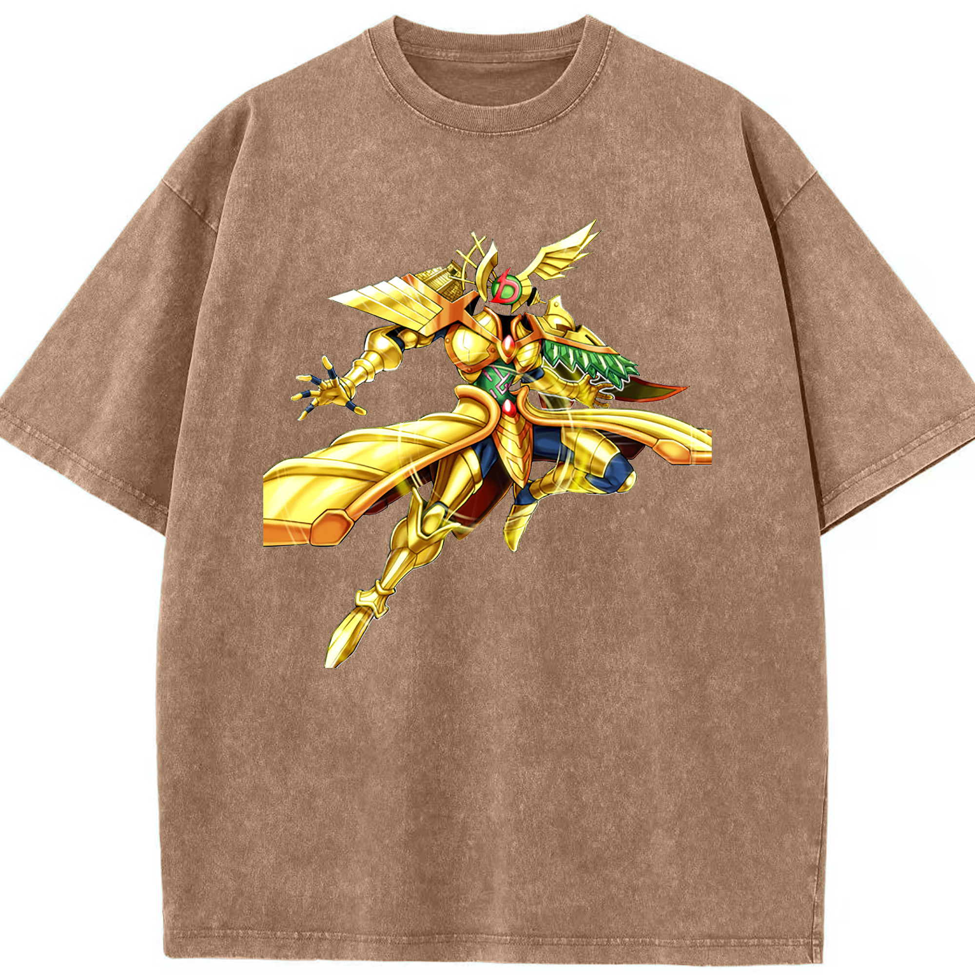（画像用） 遊☆戯☆王 Yu-Gi-Oh! 綿100% ヴィンテージ風 半袖Tシャツ（フロントプリント）