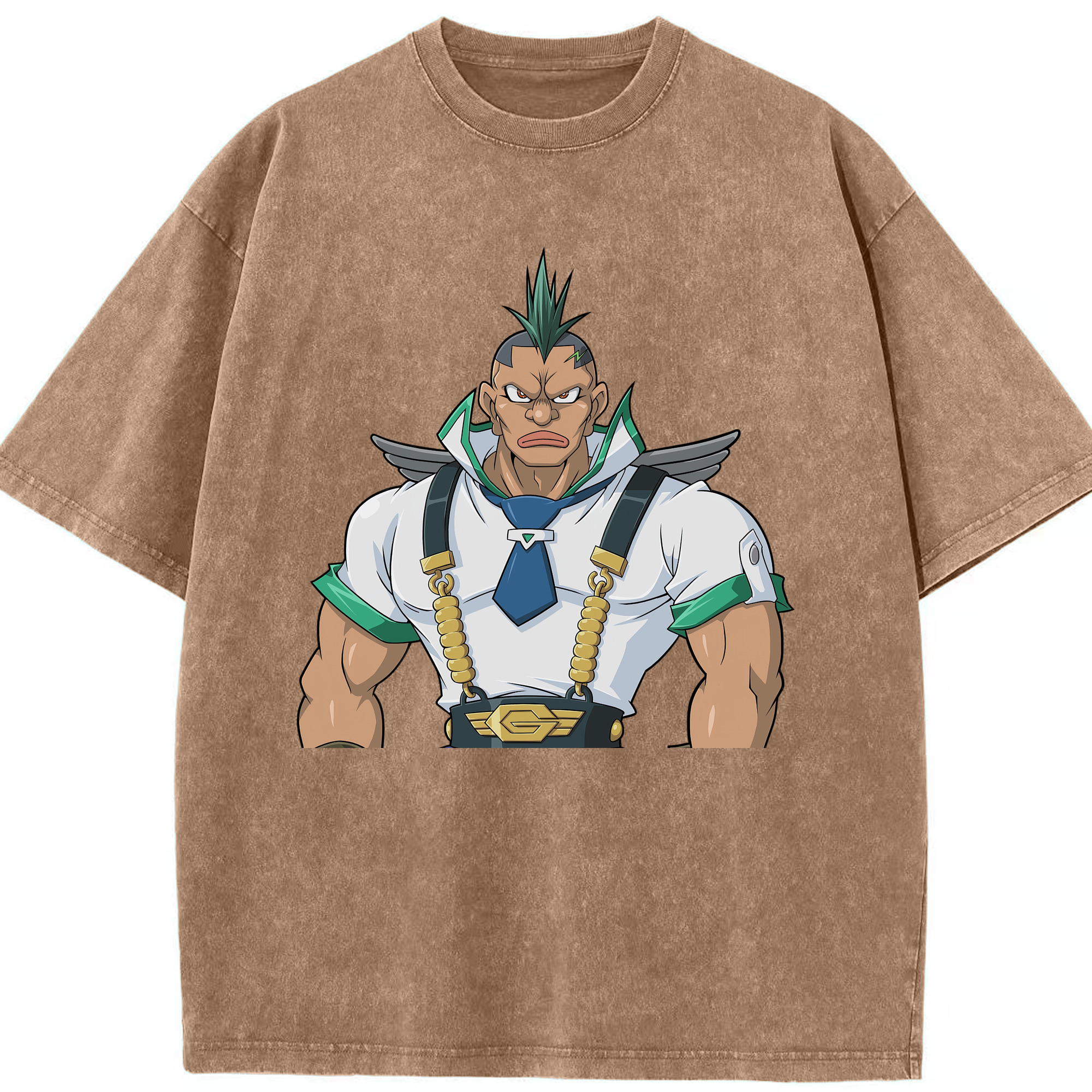 （画像用） 遊☆戯☆王 Yu-Gi-Oh! 綿100% ヴィンテージ風 半袖Tシャツ（フロントプリント）
