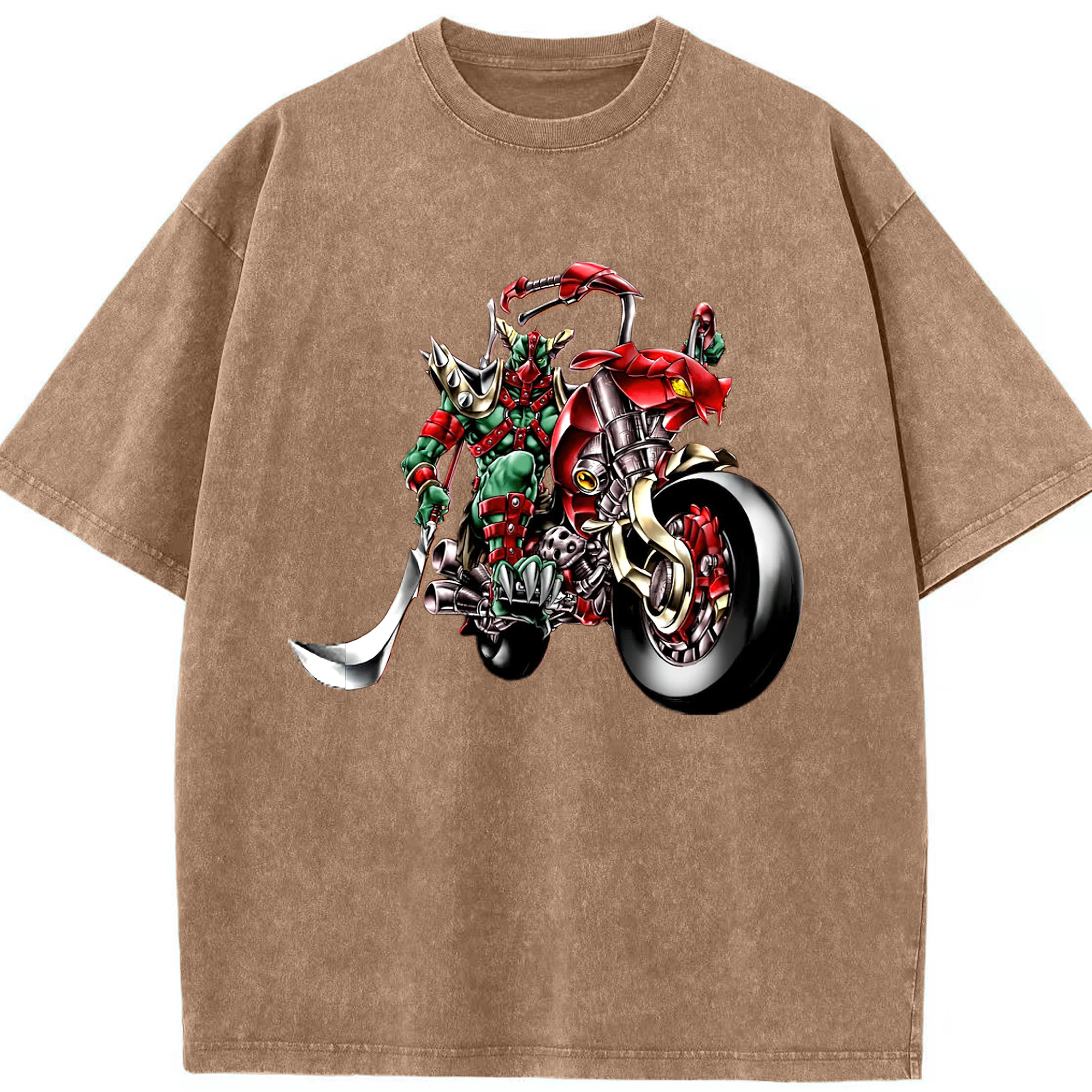 （画像用） 遊☆戯☆王 Yu-Gi-Oh! 綿100% ヴィンテージ風 半袖Tシャツ（フロントプリント）