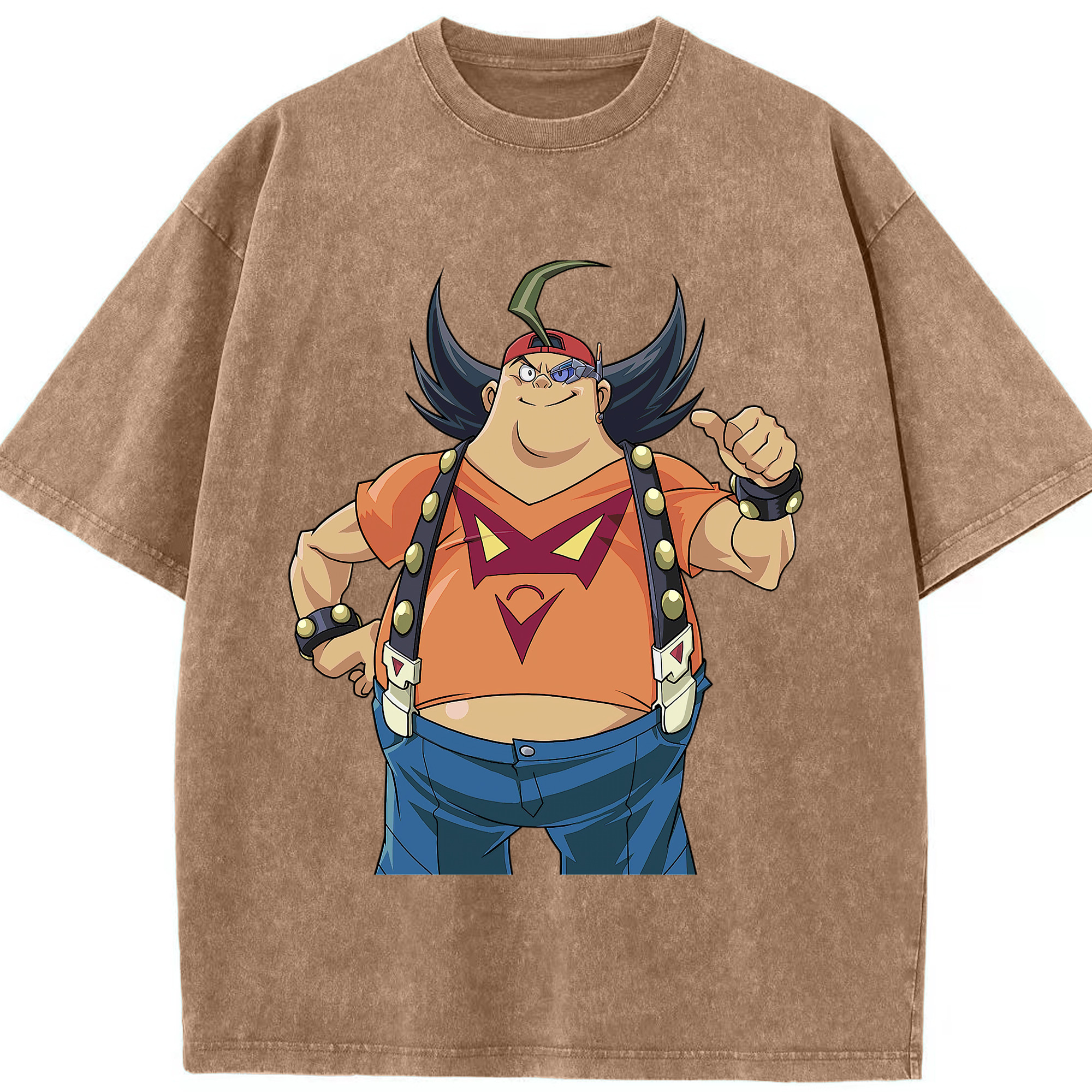 （画像用） 遊☆戯☆王 Yu-Gi-Oh! 綿100% ヴィンテージ風 半袖Tシャツ（フロントプリント）
