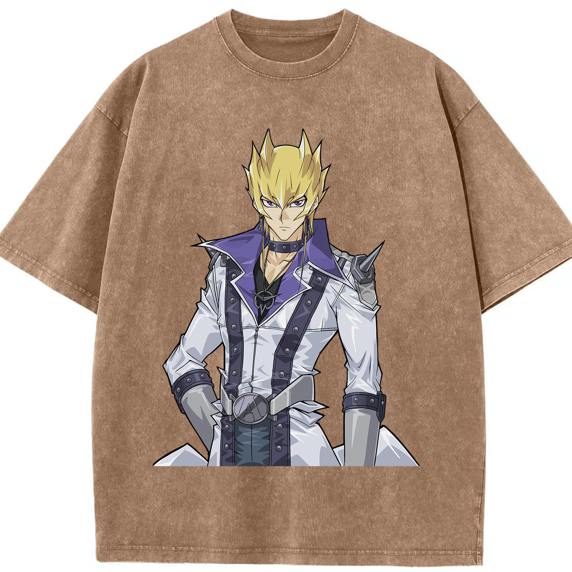 （画像用） 遊☆戯☆王 Yu-Gi-Oh! 綿100% ヴィンテージ風 半袖Tシャツ（フロントプリント）