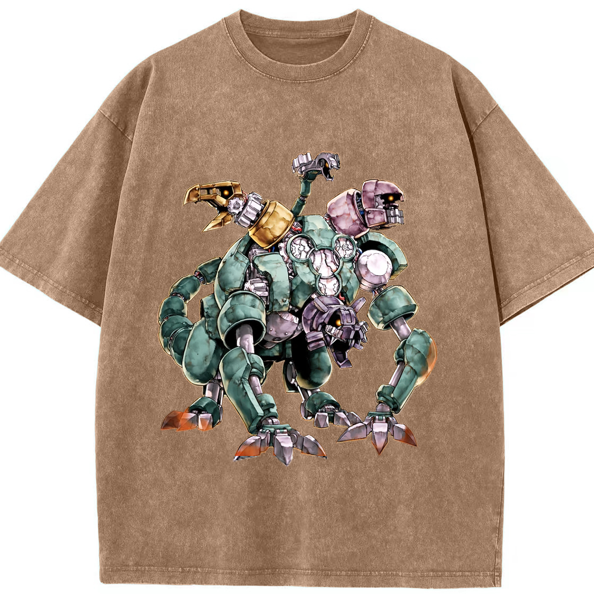 （画像用） 遊☆戯☆王 Yu-Gi-Oh! 綿100% ヴィンテージ風 半袖Tシャツ（フロントプリント）