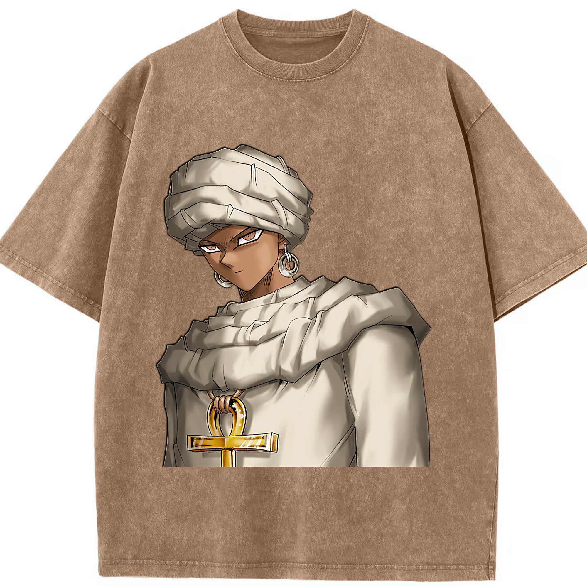 （画像用） 遊☆戯☆王 Yu-Gi-Oh! 綿100% ヴィンテージ風 半袖Tシャツ（フロントプリント）