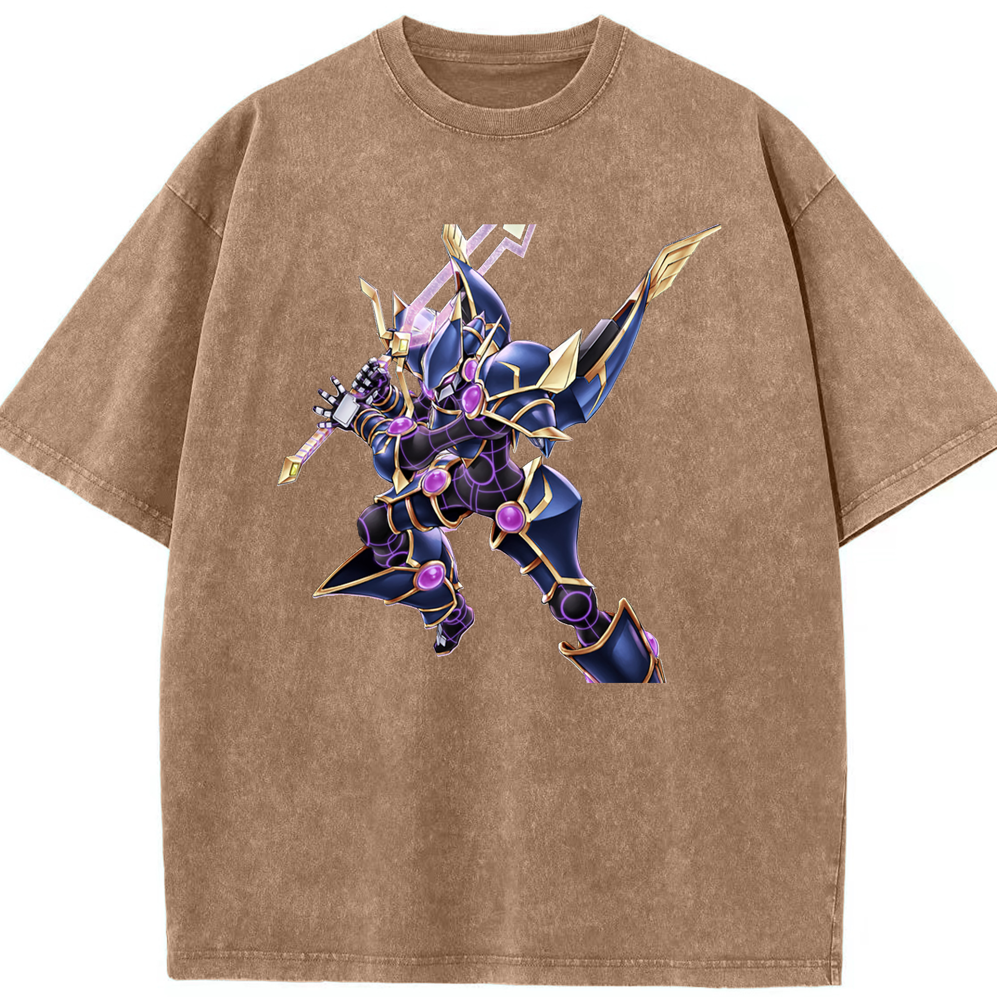 （画像用） 遊☆戯☆王 Yu-Gi-Oh! 綿100% ヴィンテージ風 半袖Tシャツ（フロントプリント）
