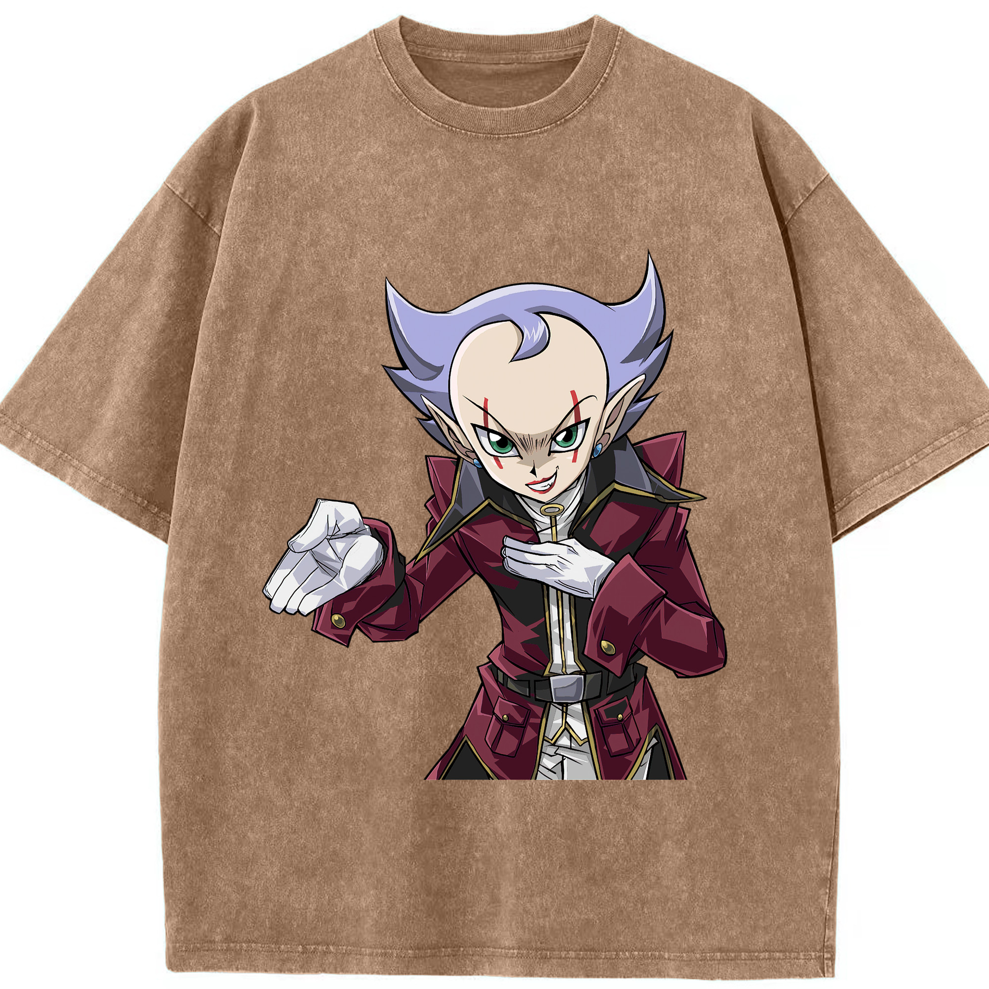 （画像用） 遊☆戯☆王 Yu-Gi-Oh! 綿100% ヴィンテージ風 半袖Tシャツ（フロントプリント）