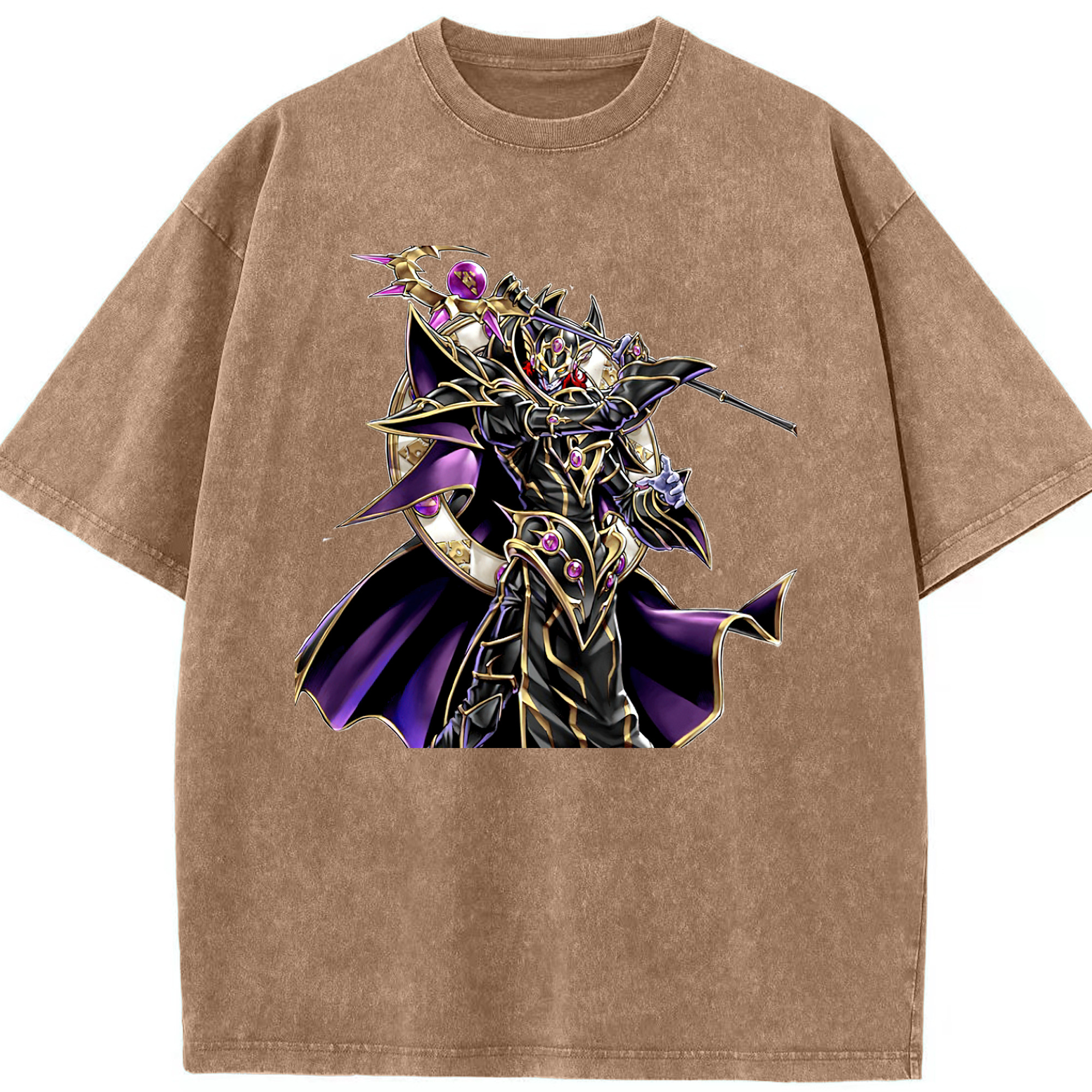 （画像用） 遊☆戯☆王 Yu-Gi-Oh! 綿100% ヴィンテージ風 半袖Tシャツ（フロントプリント）