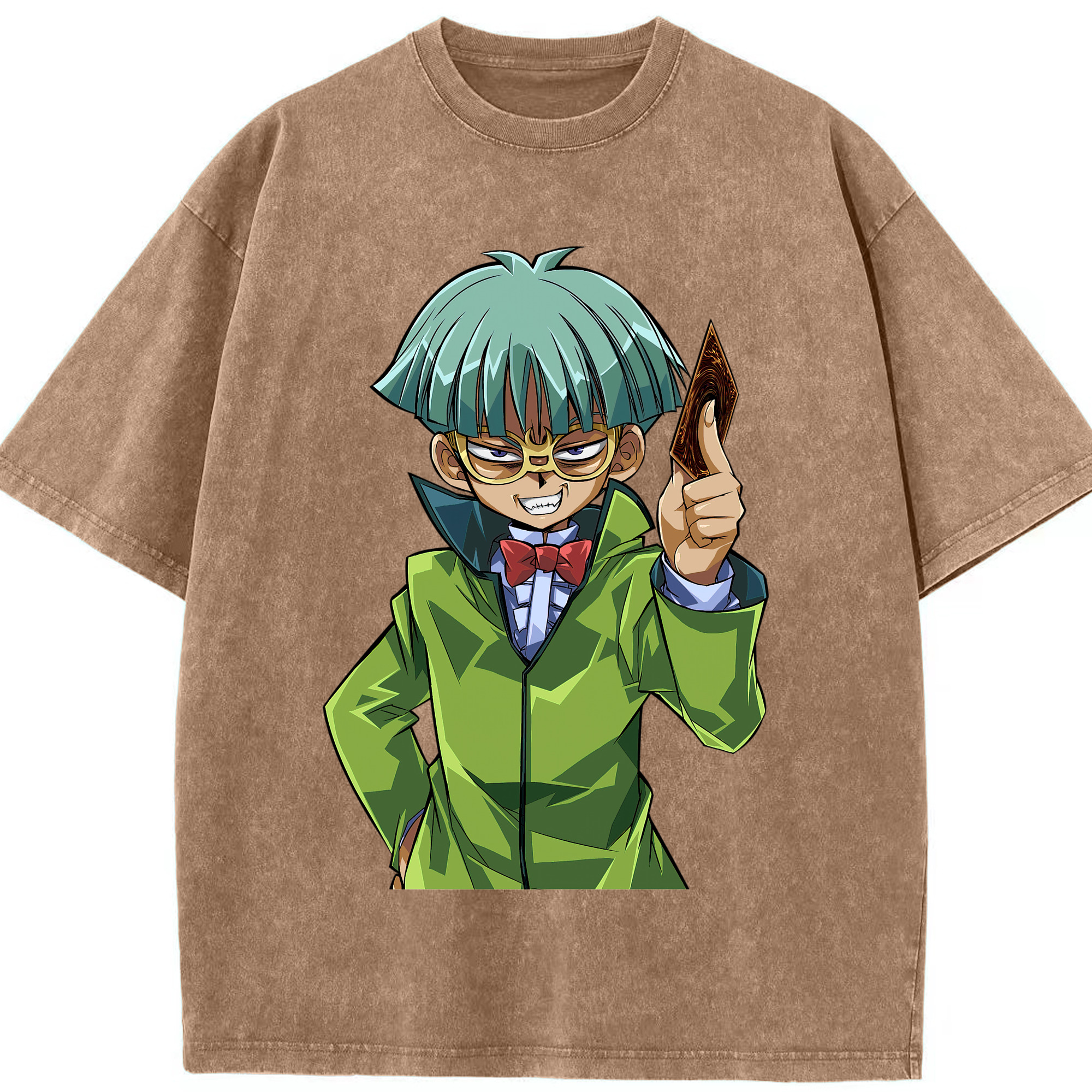 （画像用） 遊☆戯☆王 Yu-Gi-Oh! 綿100% ヴィンテージ風 半袖Tシャツ（フロントプリント）