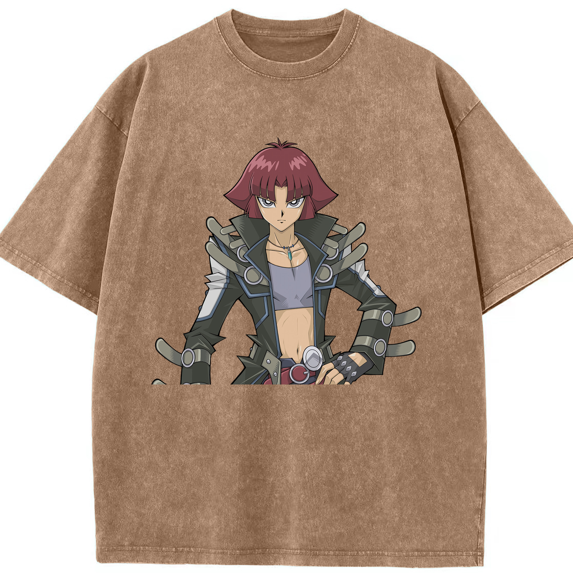 （画像用） 遊☆戯☆王 Yu-Gi-Oh! 綿100% ヴィンテージ風 半袖Tシャツ（フロントプリント）