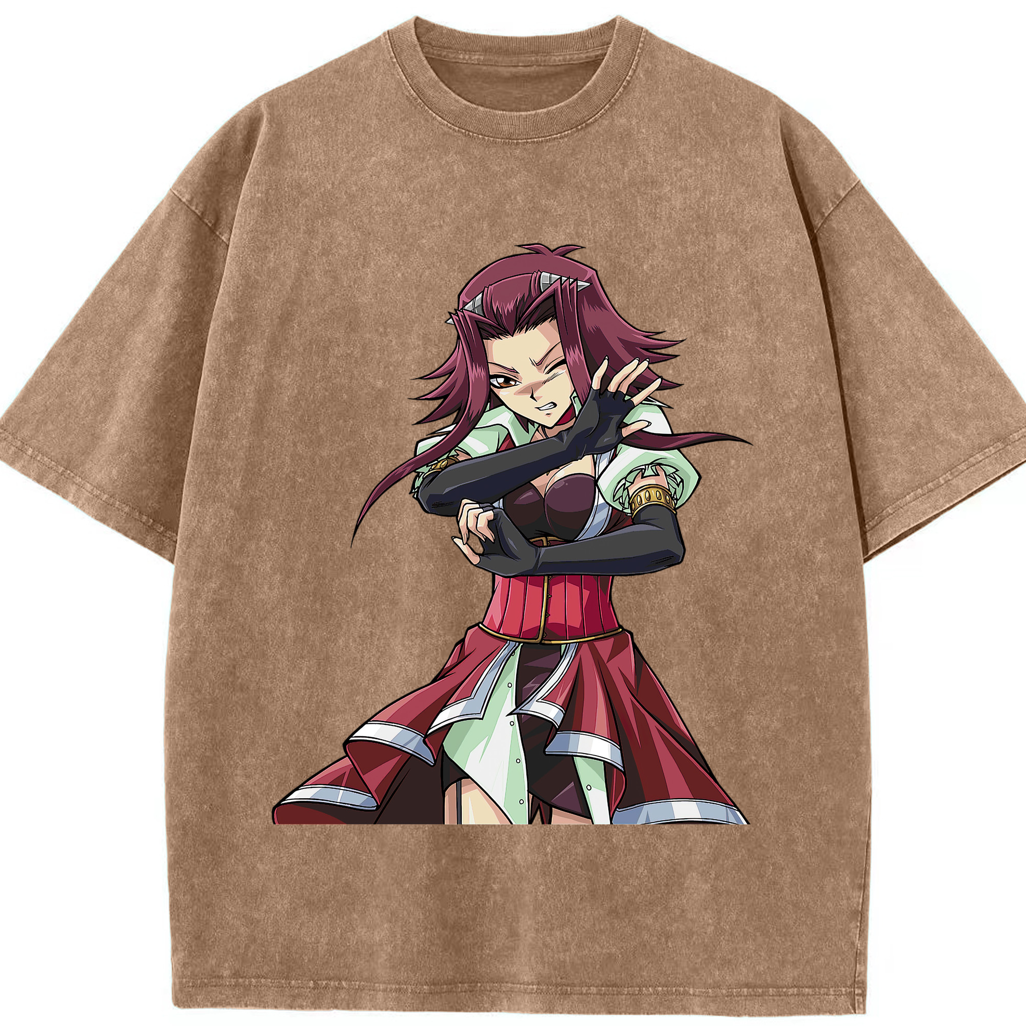 （画像用） 遊☆戯☆王 Yu-Gi-Oh! 綿100% ヴィンテージ風 半袖Tシャツ（フロントプリント）