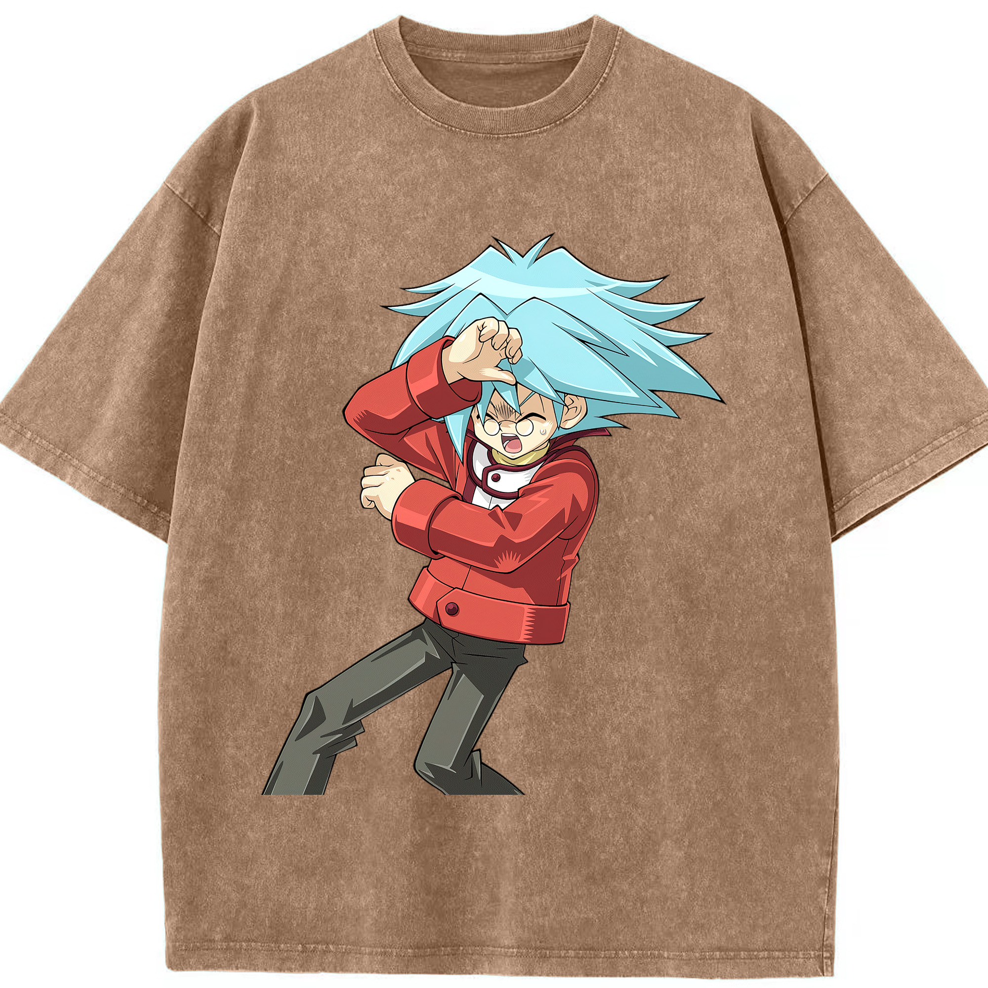 （画像用） 遊☆戯☆王 Yu-Gi-Oh! 綿100% ヴィンテージ風 半袖Tシャツ（フロントプリント）