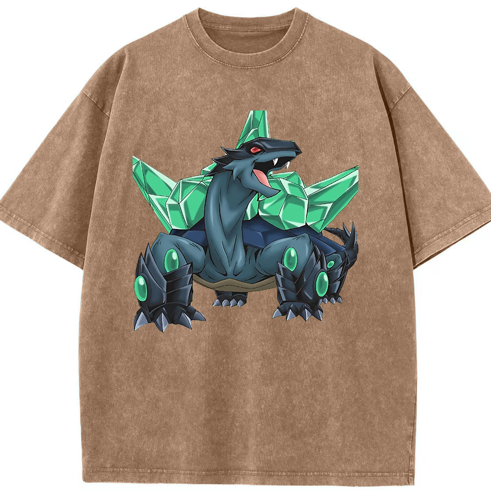 （画像用） 遊☆戯☆王 Yu-Gi-Oh! 綿100% ヴィンテージ風 半袖Tシャツ（フロントプリント）