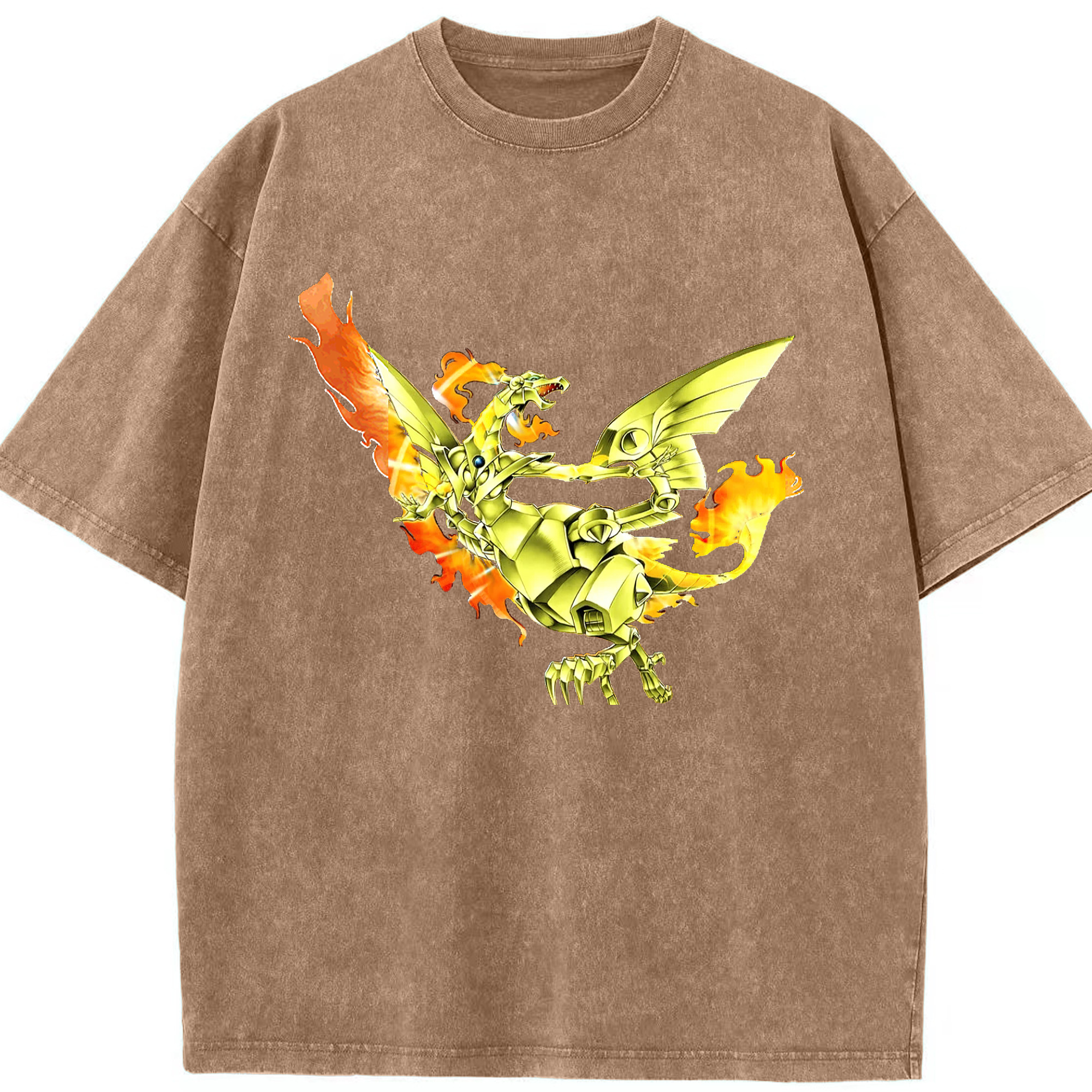 （画像用） 遊☆戯☆王 Yu-Gi-Oh! 綿100% ヴィンテージ風 半袖Tシャツ（フロントプリント）