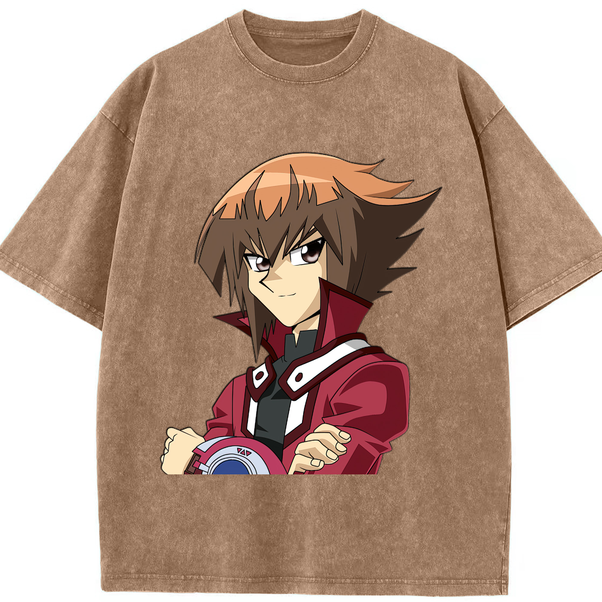 （画像用） 遊☆戯☆王 Yu-Gi-Oh! 綿100% ヴィンテージ風 半袖Tシャツ（フロントプリント）