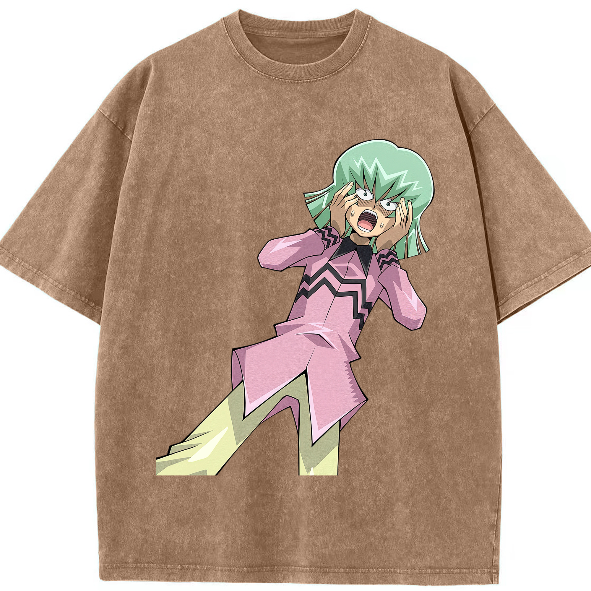 （画像用） 遊☆戯☆王 Yu-Gi-Oh! 綿100% ヴィンテージ風 半袖Tシャツ（フロントプリント）