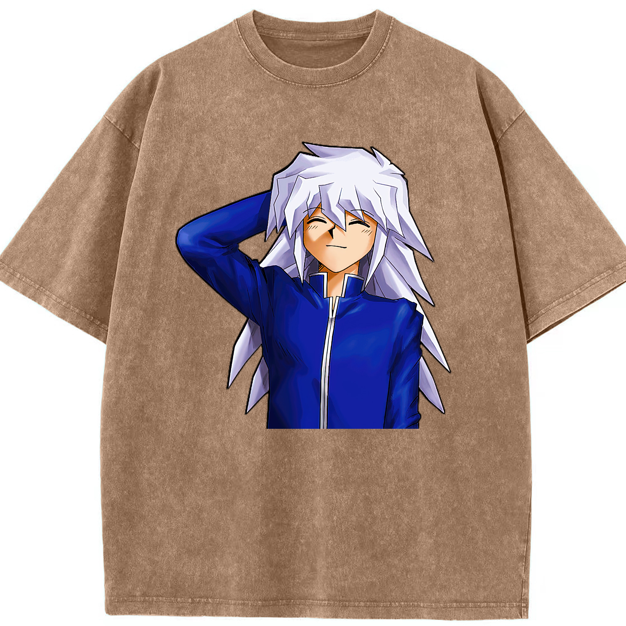 （画像用） 遊☆戯☆王 Yu-Gi-Oh! 綿100% ヴィンテージ風 半袖Tシャツ（フロントプリント）