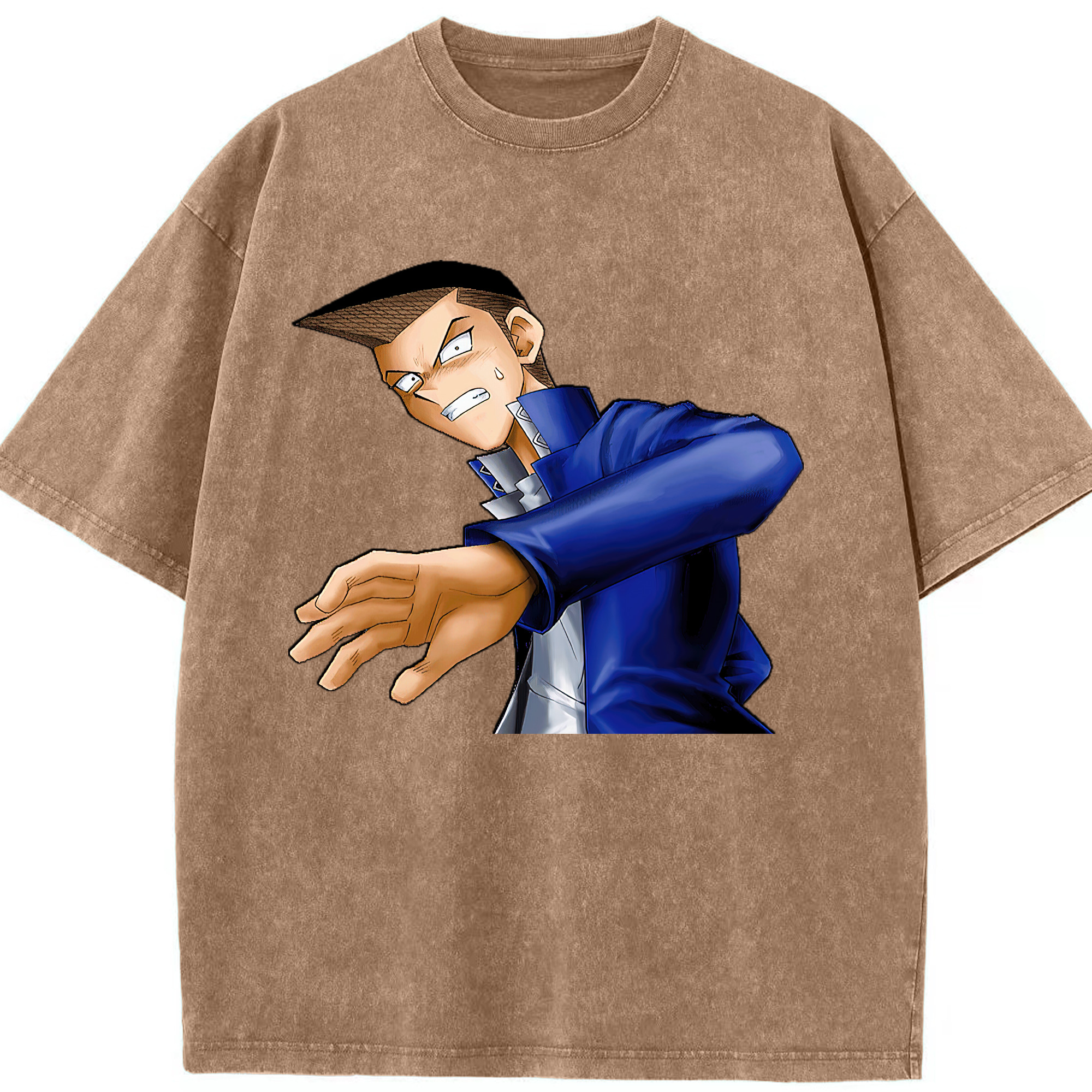 （画像用） 遊☆戯☆王 Yu-Gi-Oh! 綿100% ヴィンテージ風 半袖Tシャツ（フロントプリント）
