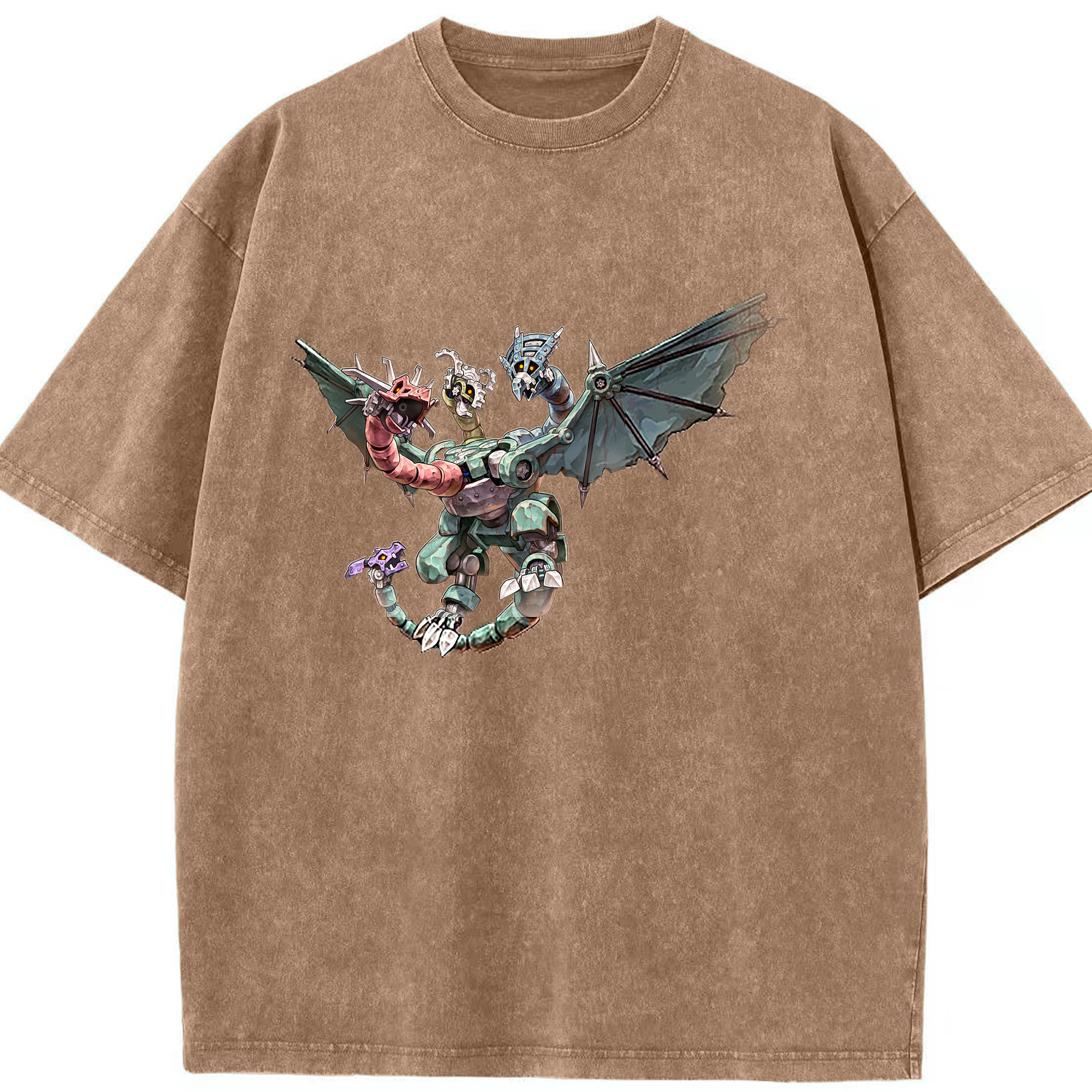 （画像用） 遊☆戯☆王 Yu-Gi-Oh! 綿100% ヴィンテージ風 半袖Tシャツ（フロントプリント）