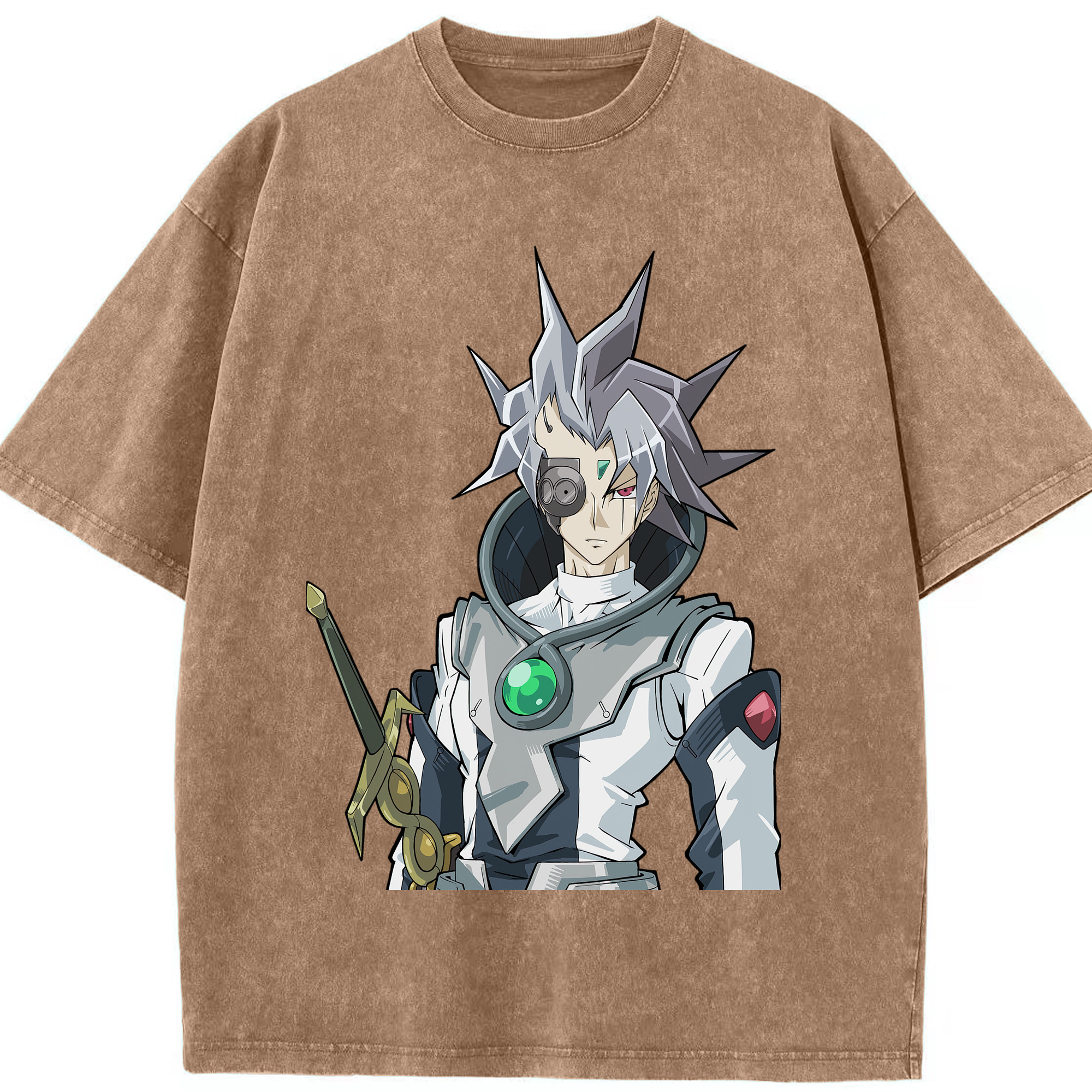 （画像用） 遊☆戯☆王 Yu-Gi-Oh! 綿100% ヴィンテージ風 半袖Tシャツ（フロントプリント）